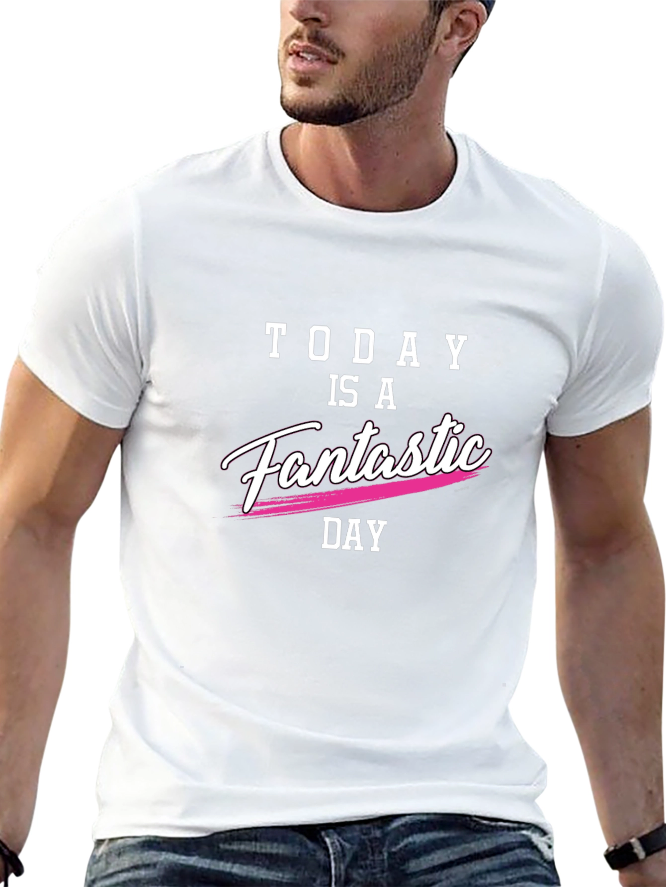 Today is a Fantastic Day Black T-Shirt