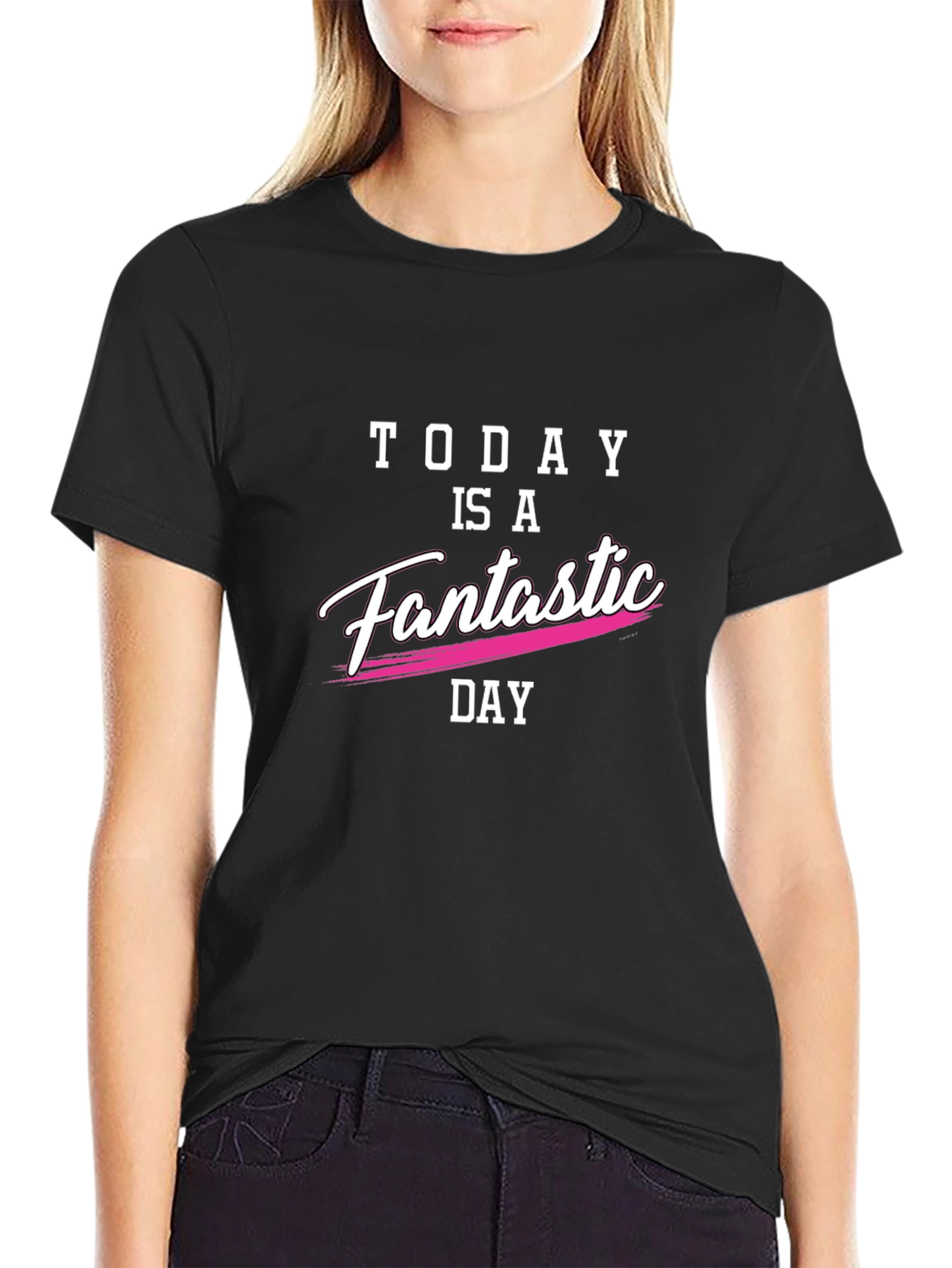 Today is a Fantastic Day Black T-Shirt