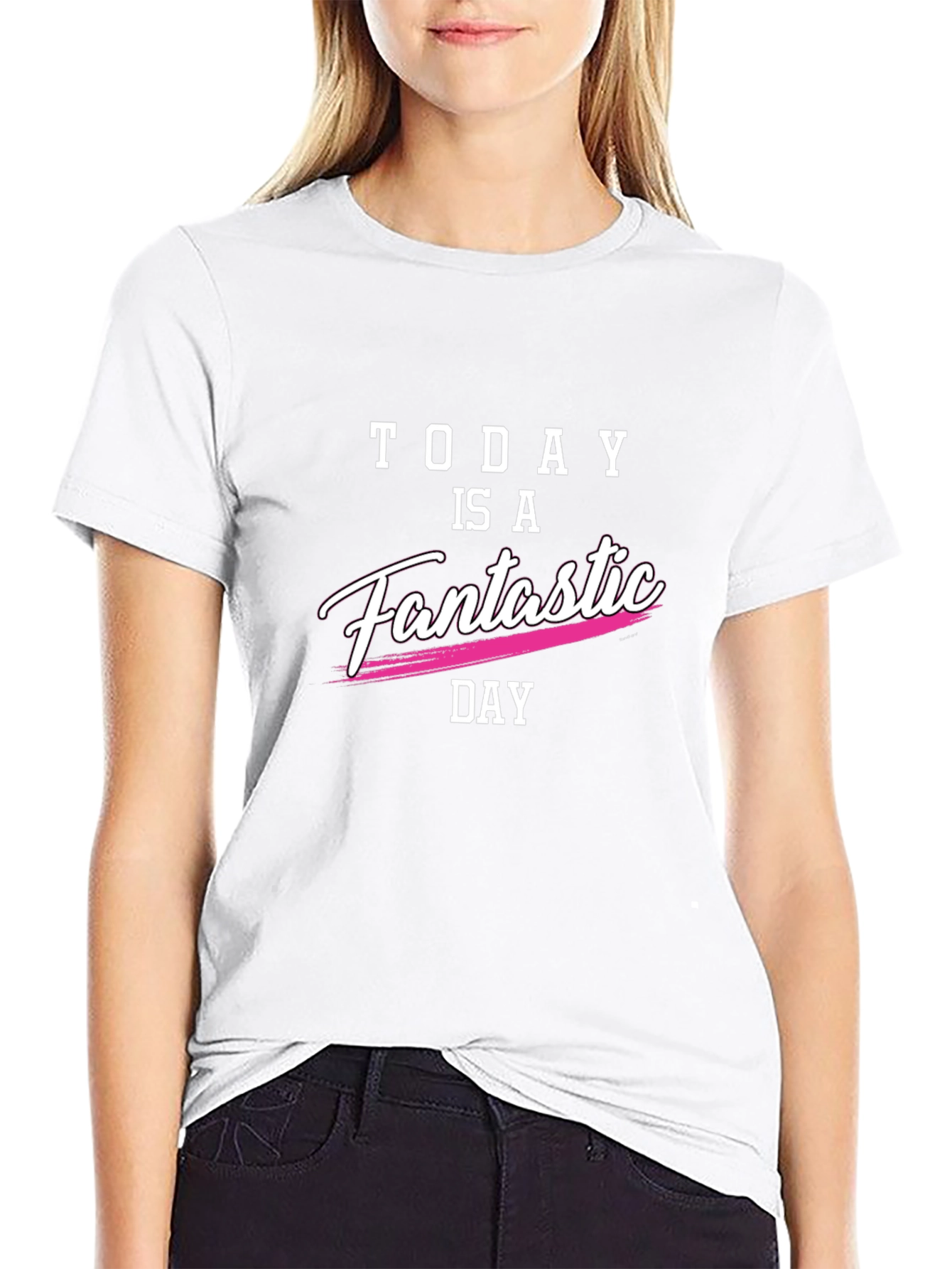 Today is a Fantastic Day Black T-Shirt