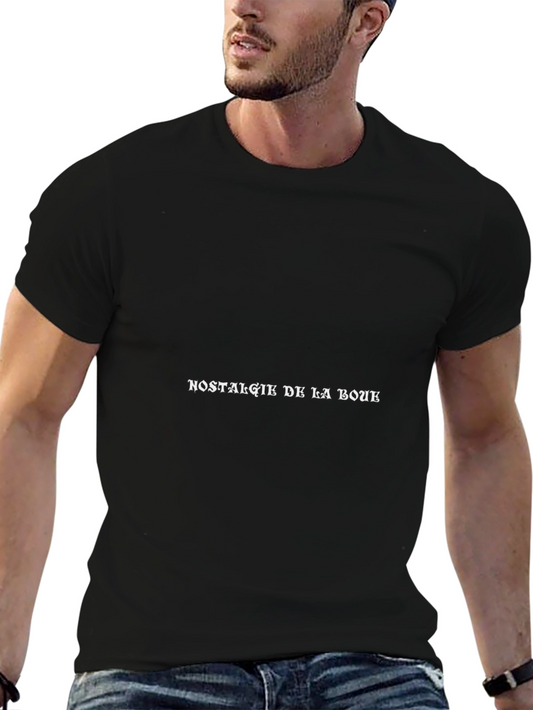 Nostalgik De La Boue Black T-Shirt