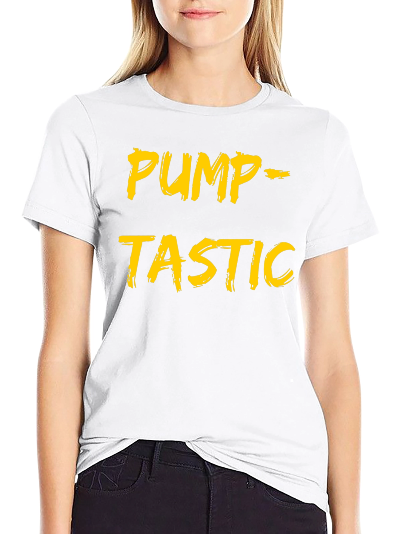 Pump-Tastic Black Graphic Tee