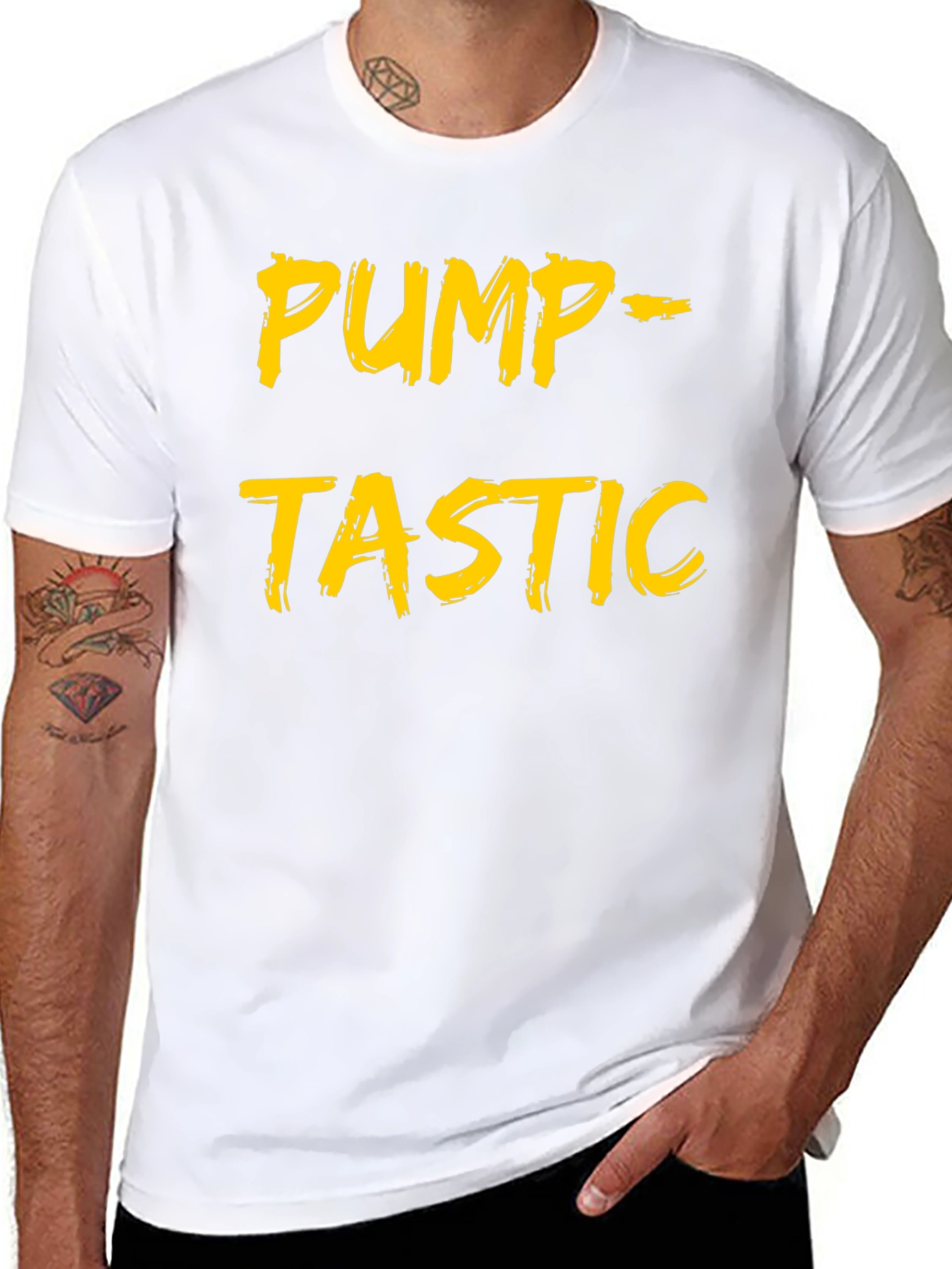 Pump-Tastic Black Graphic Tee