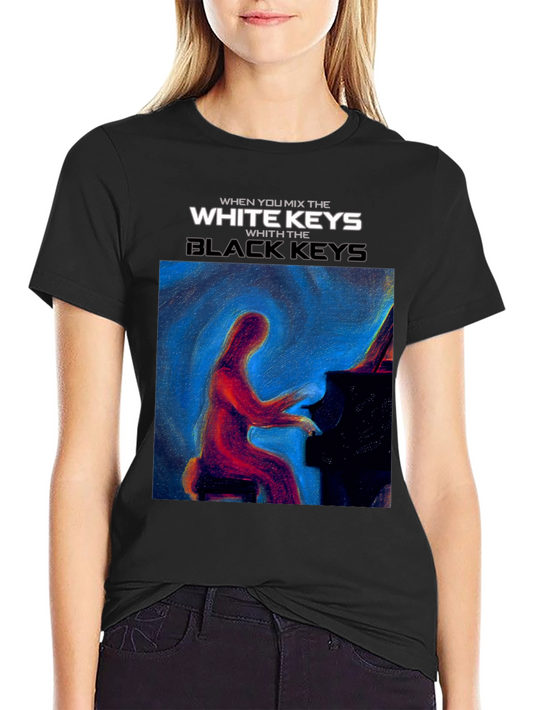 The White Keys Black Keys Music T-Shirt