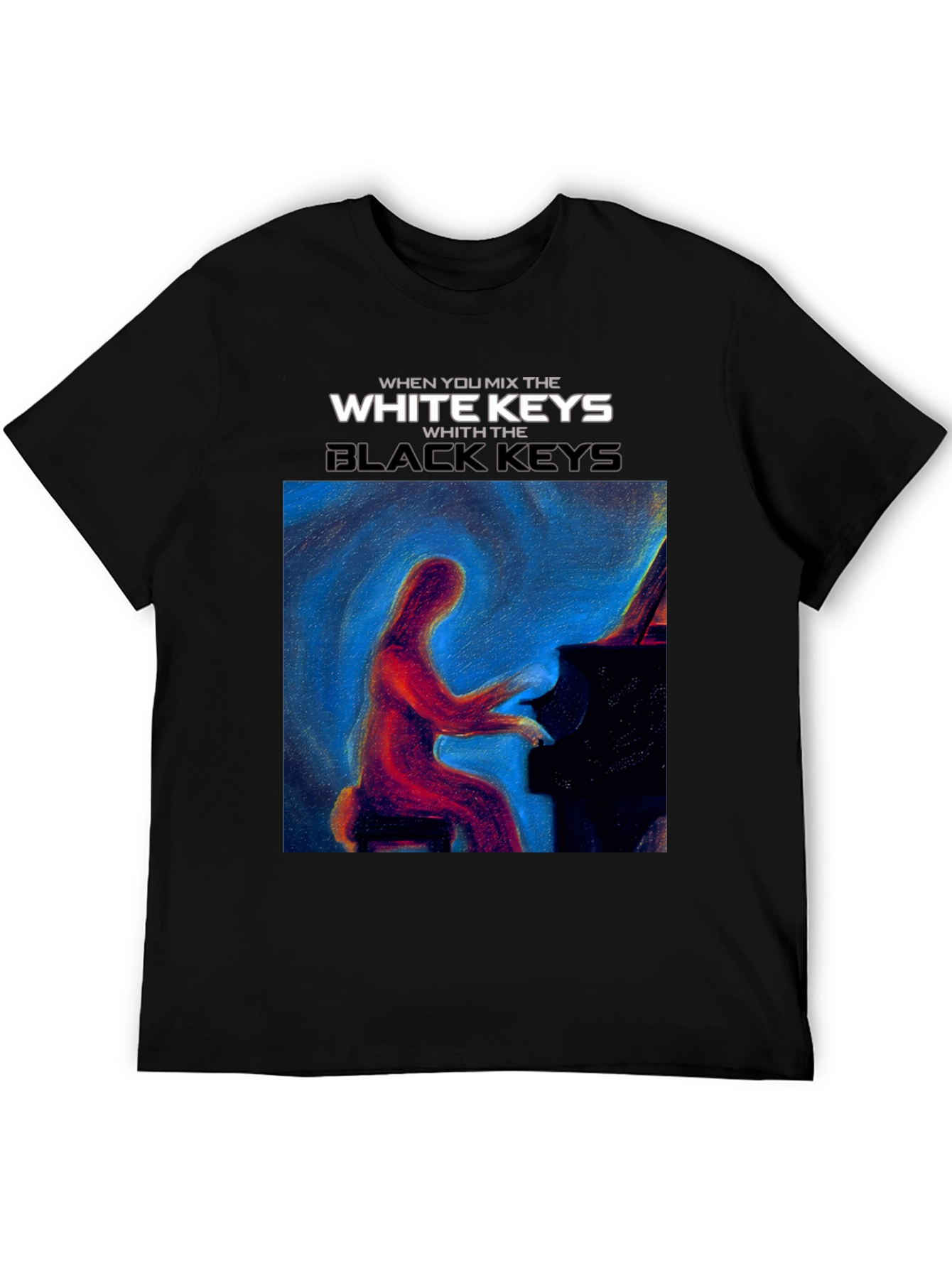 The White Keys Black Keys Music T-Shirt