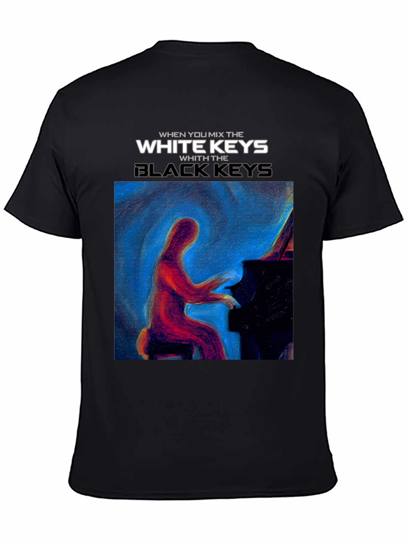 The White Keys Black Keys Music T-Shirt
