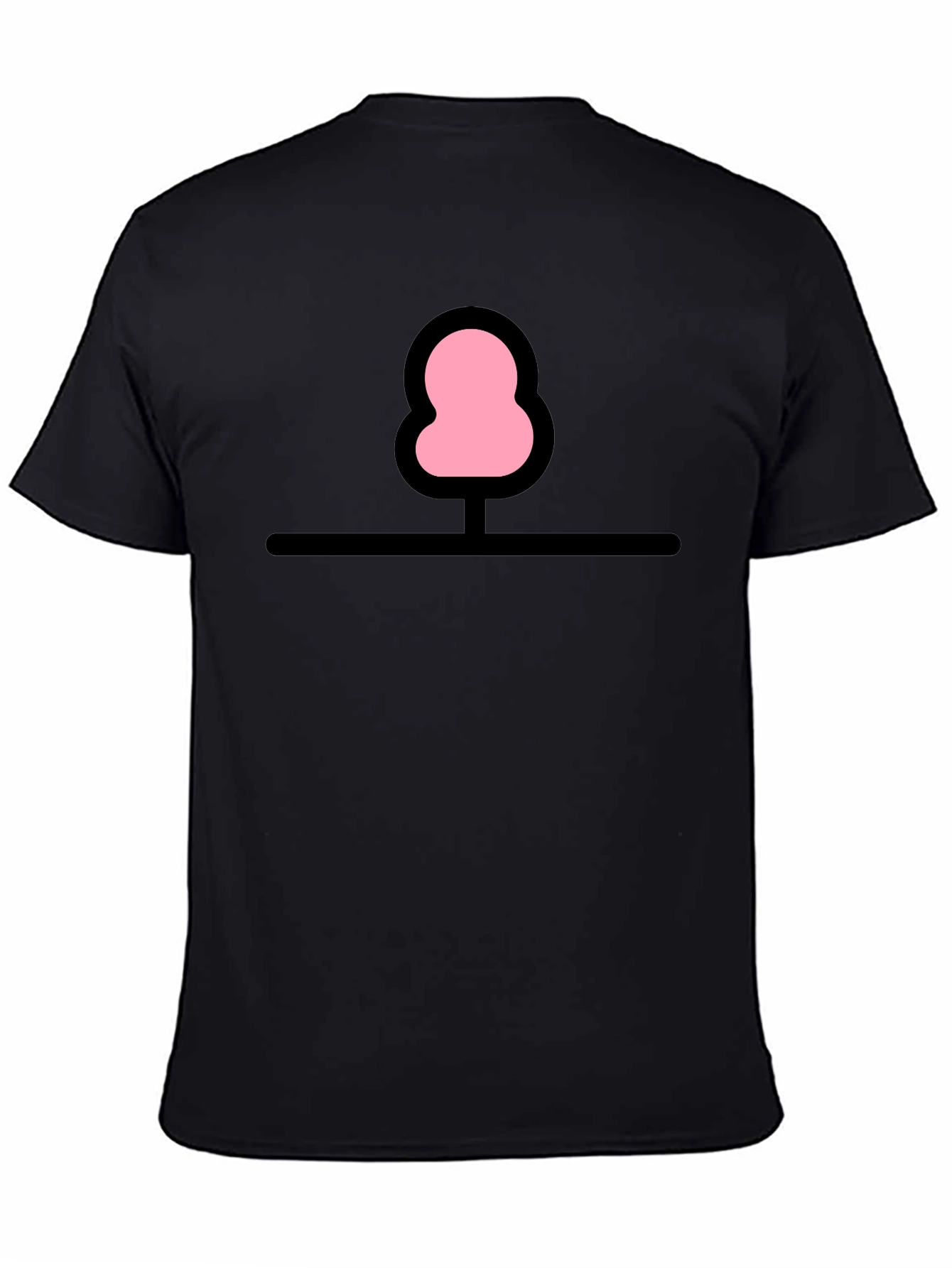 Whimsical Tree Graphic Tee - Black Cotton Comfort