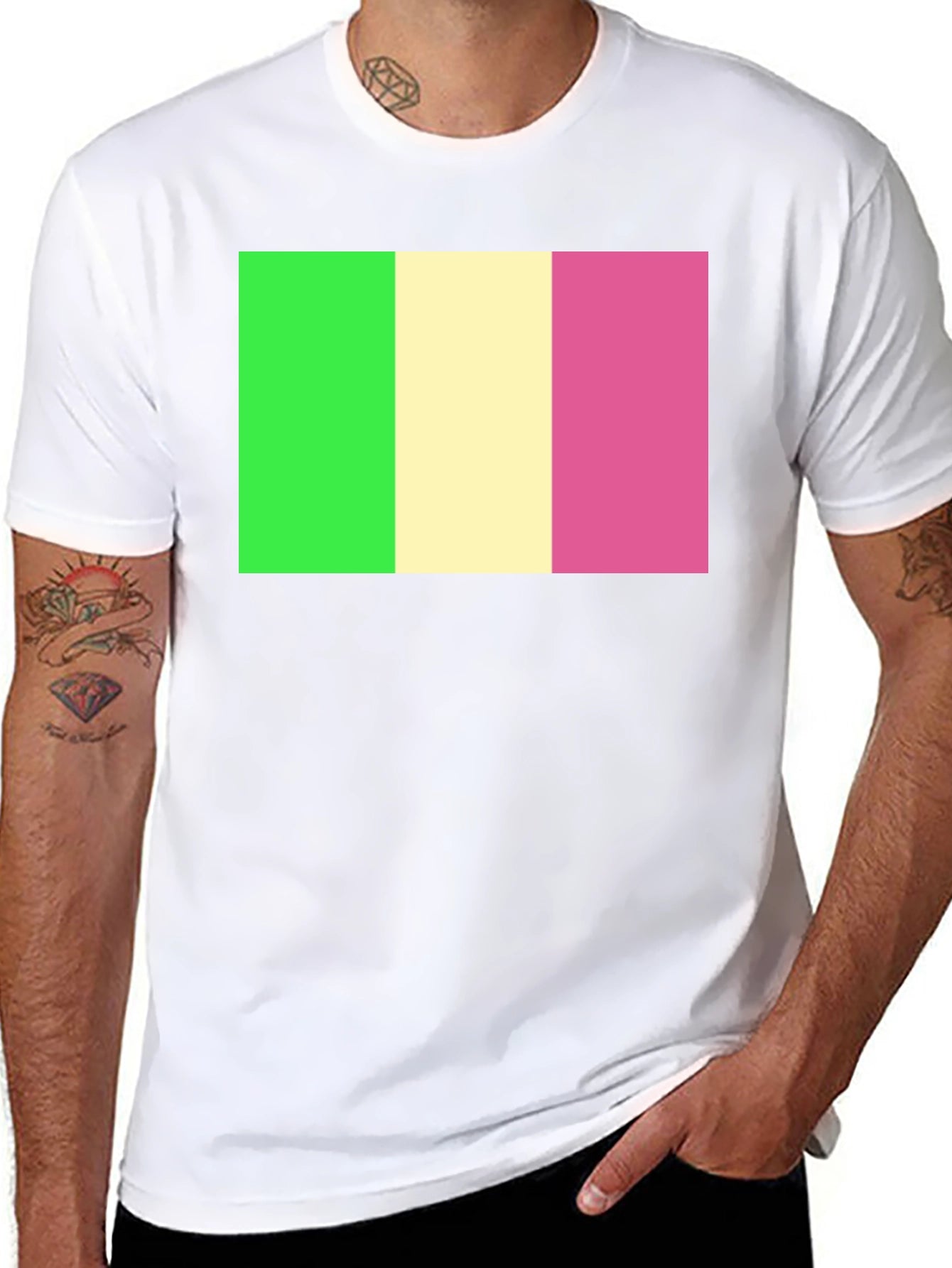 Striped Black T-Shirt