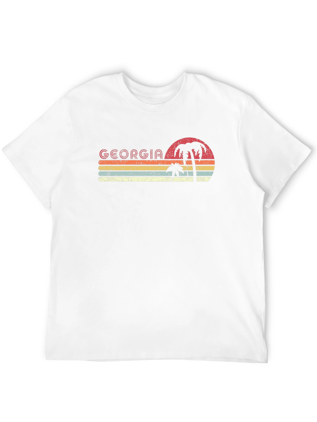 Georgia Retro Palm T-Shirt