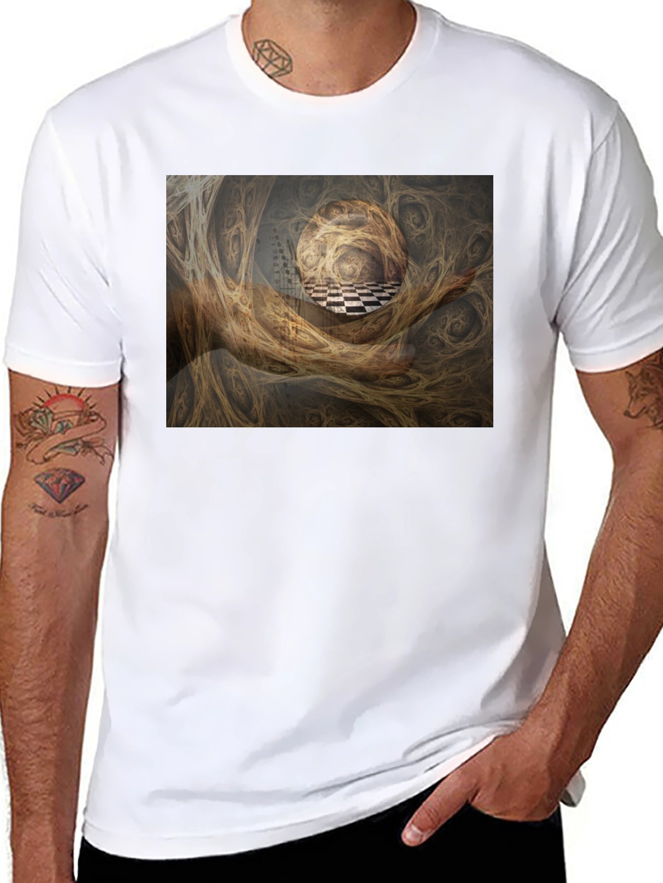 Surreal Art T-Shirt - Abstract Design