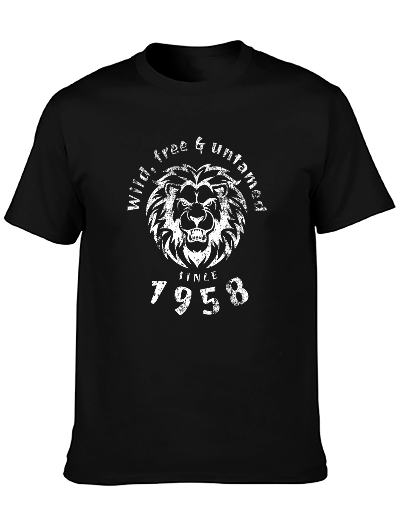 Wild & Untamed Lion Graphic Tee - Since 1958