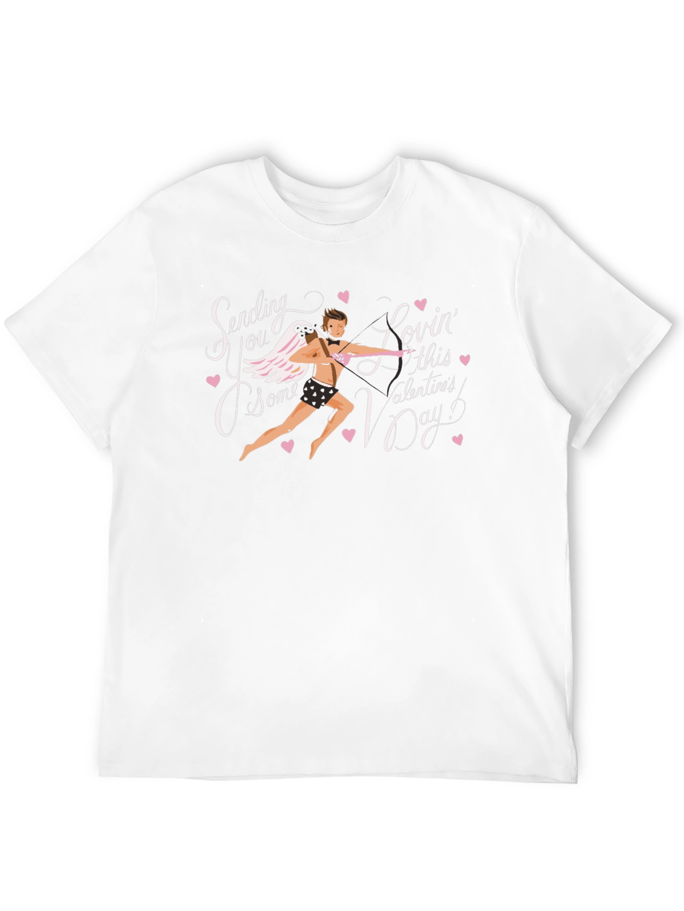 Valentines Day Cupid Graphic T-Shirt