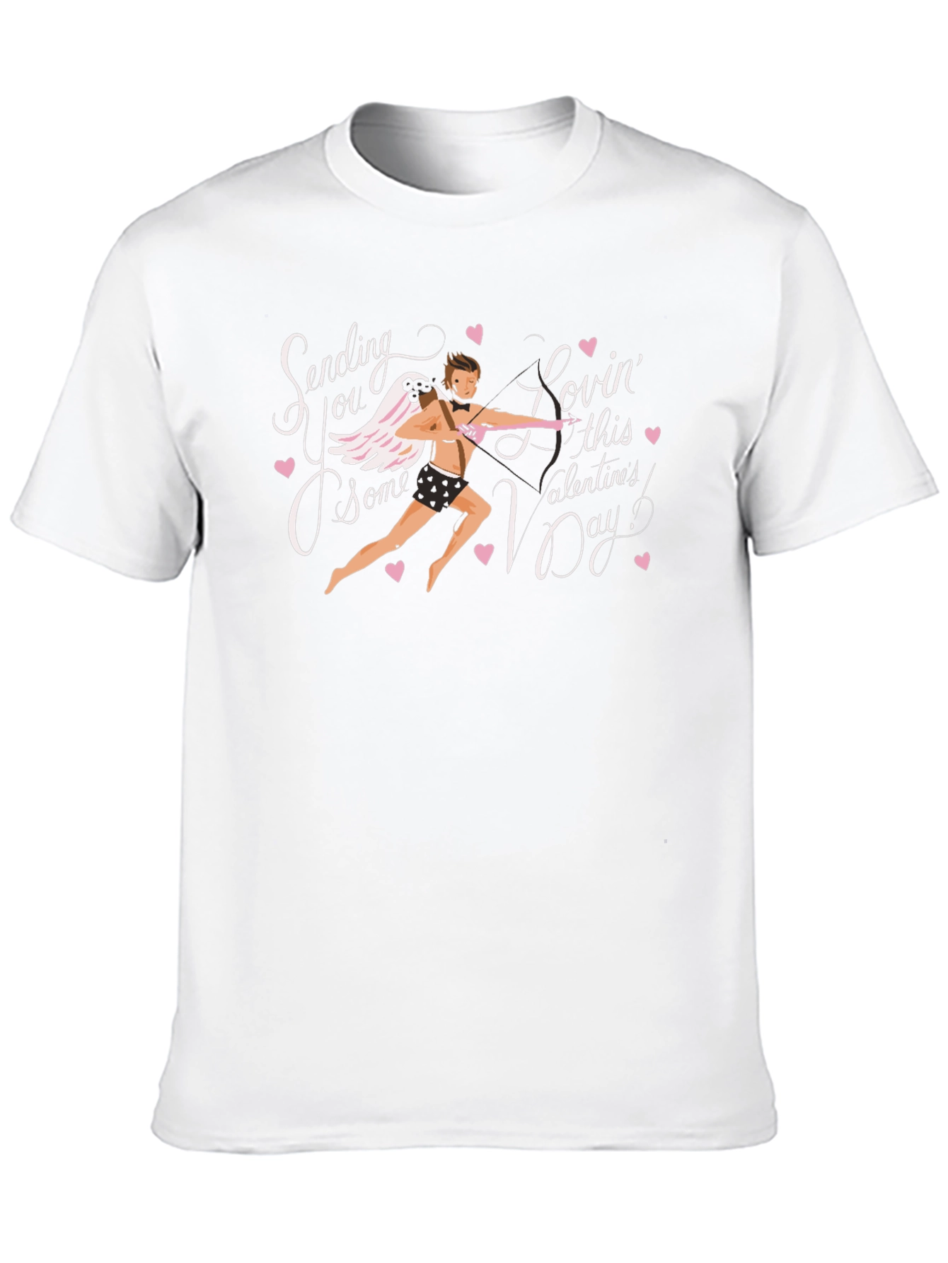 Valentines Day Cupid Graphic T-Shirt