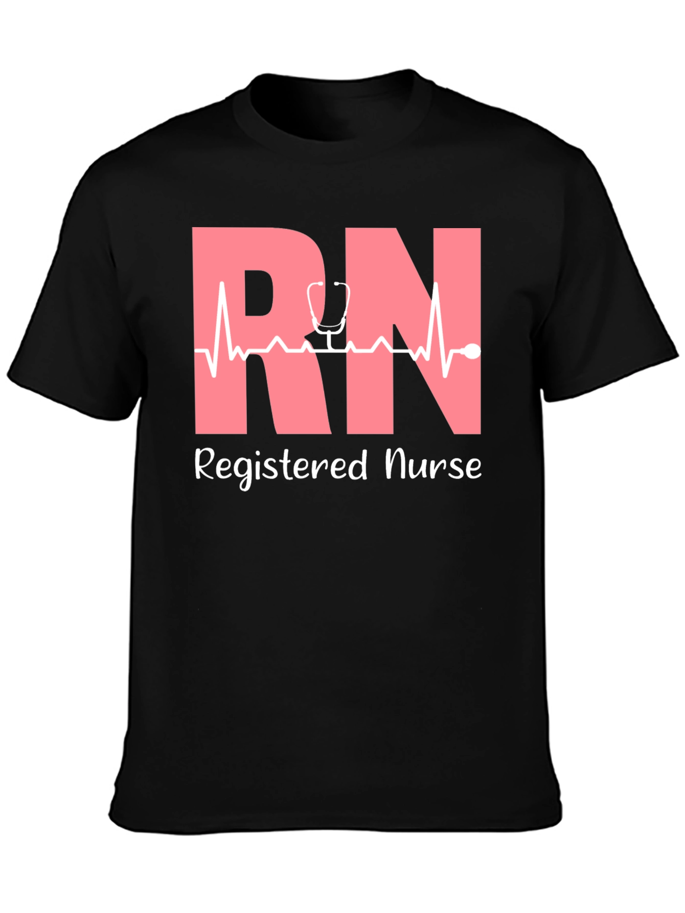 RN Registered Nurse Graphic T-Shirt