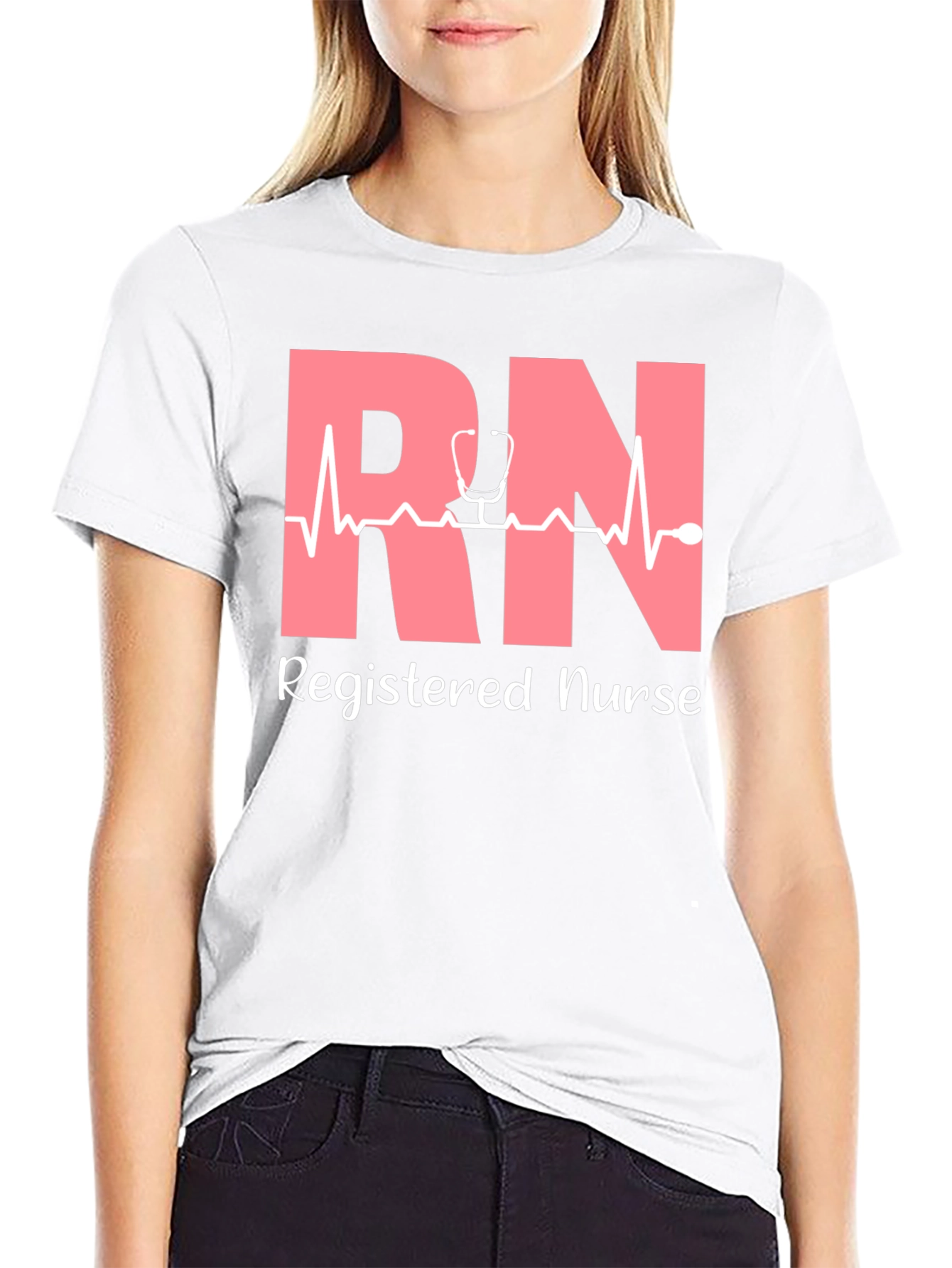RN Registered Nurse Graphic T-Shirt
