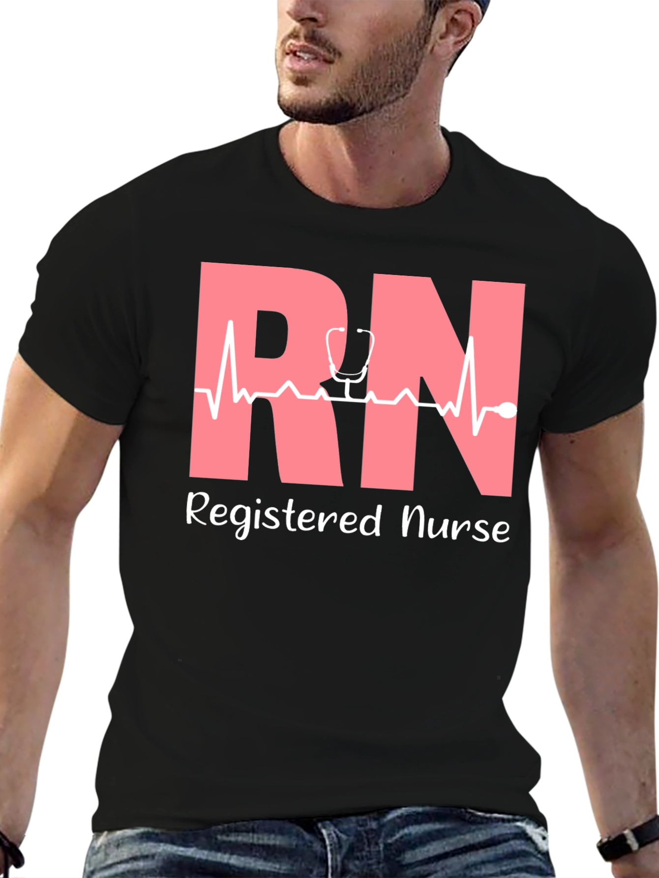 RN Registered Nurse Graphic T-Shirt