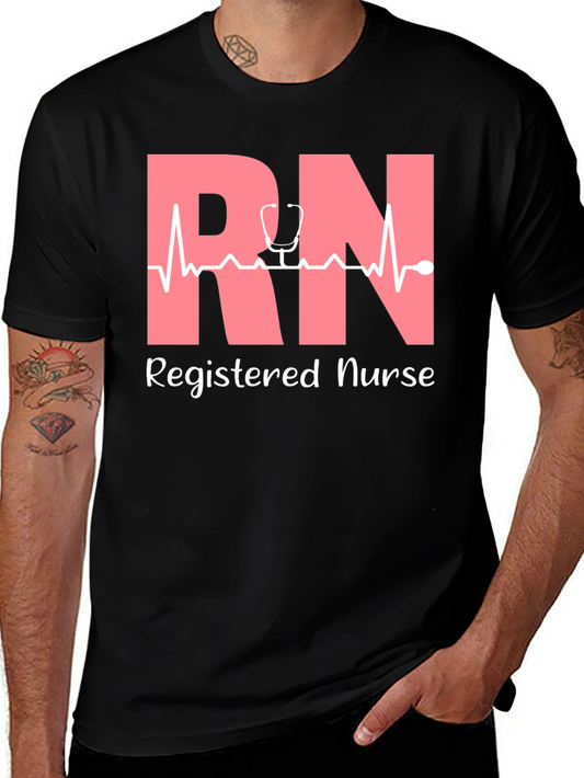 RN Registered Nurse Graphic T-Shirt