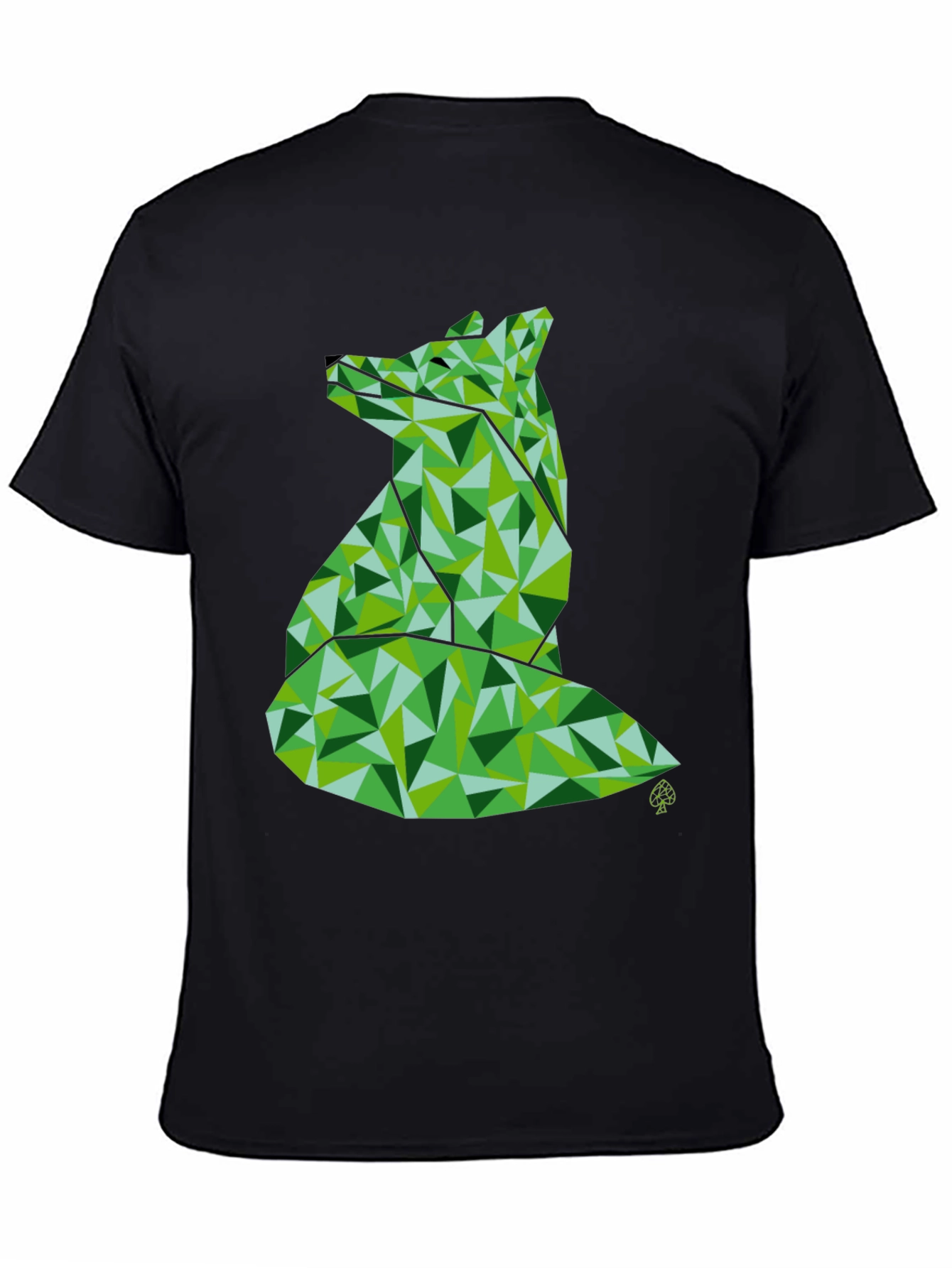 Geometric Fox Graphic Tee - Modern Style