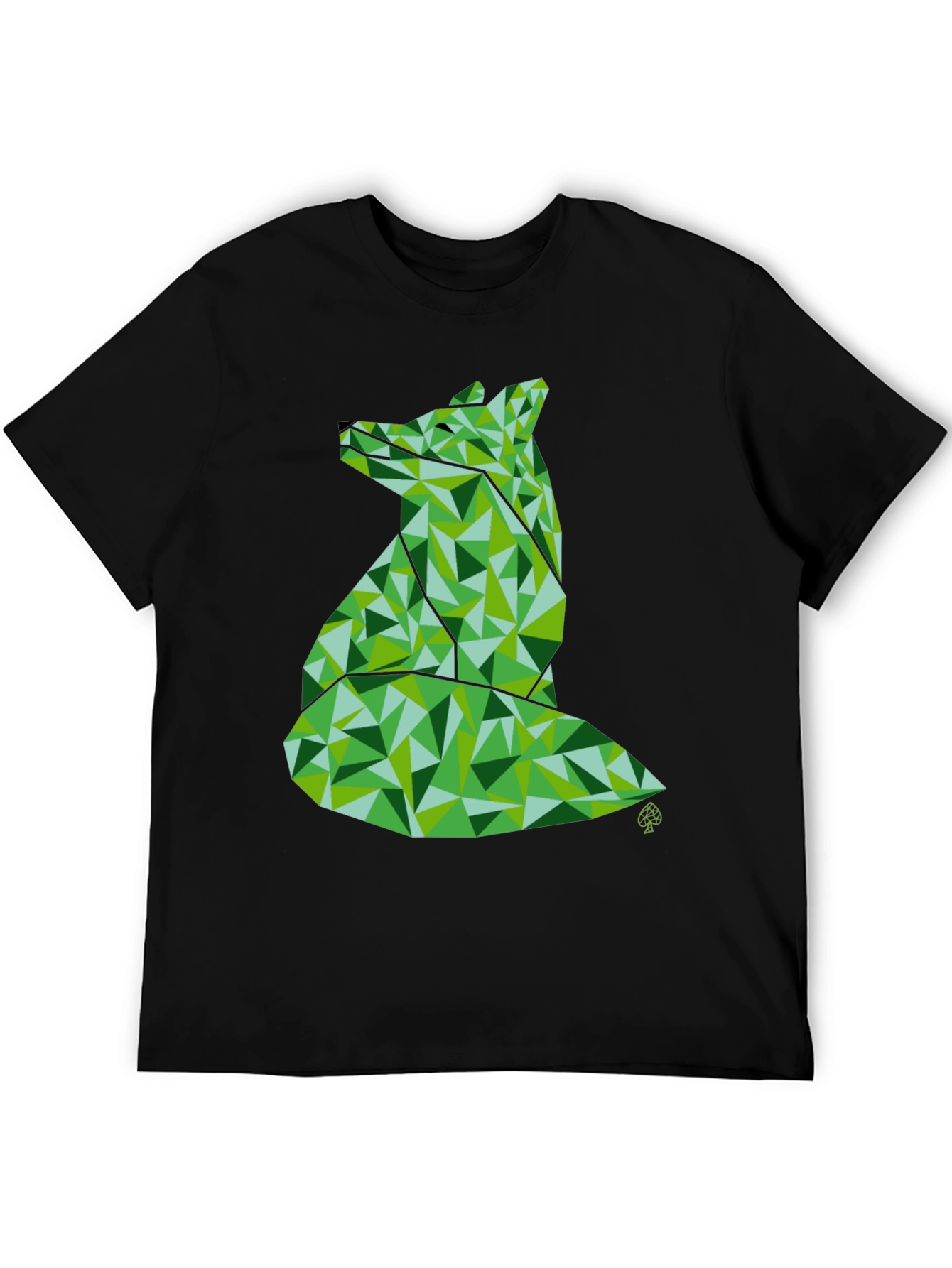 Geometric Fox Graphic Tee - Modern Style