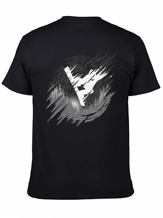 Mountain Graphic Black Tee - Adventure Ready