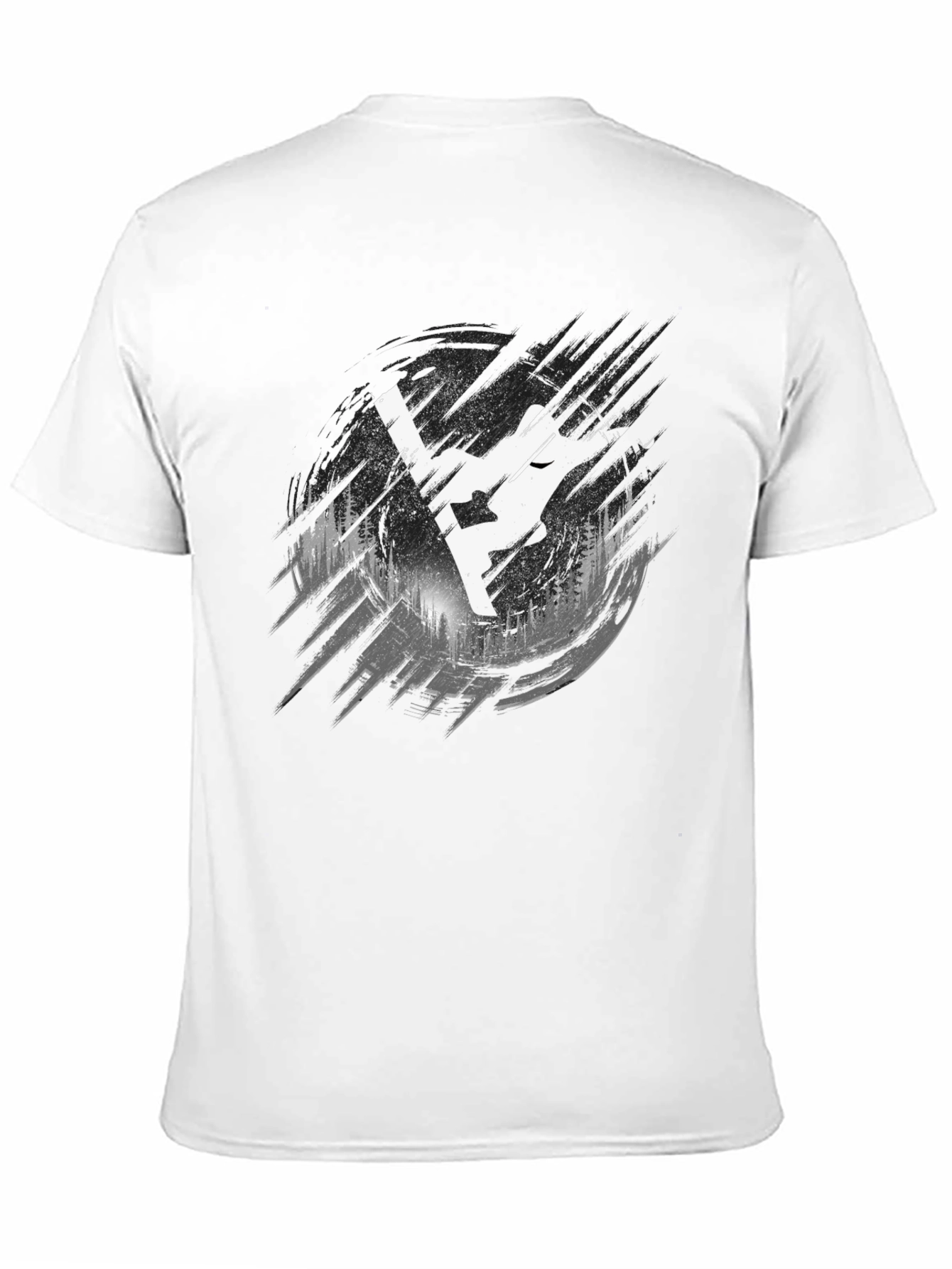 Mountain Graphic Black Tee - Adventure Ready