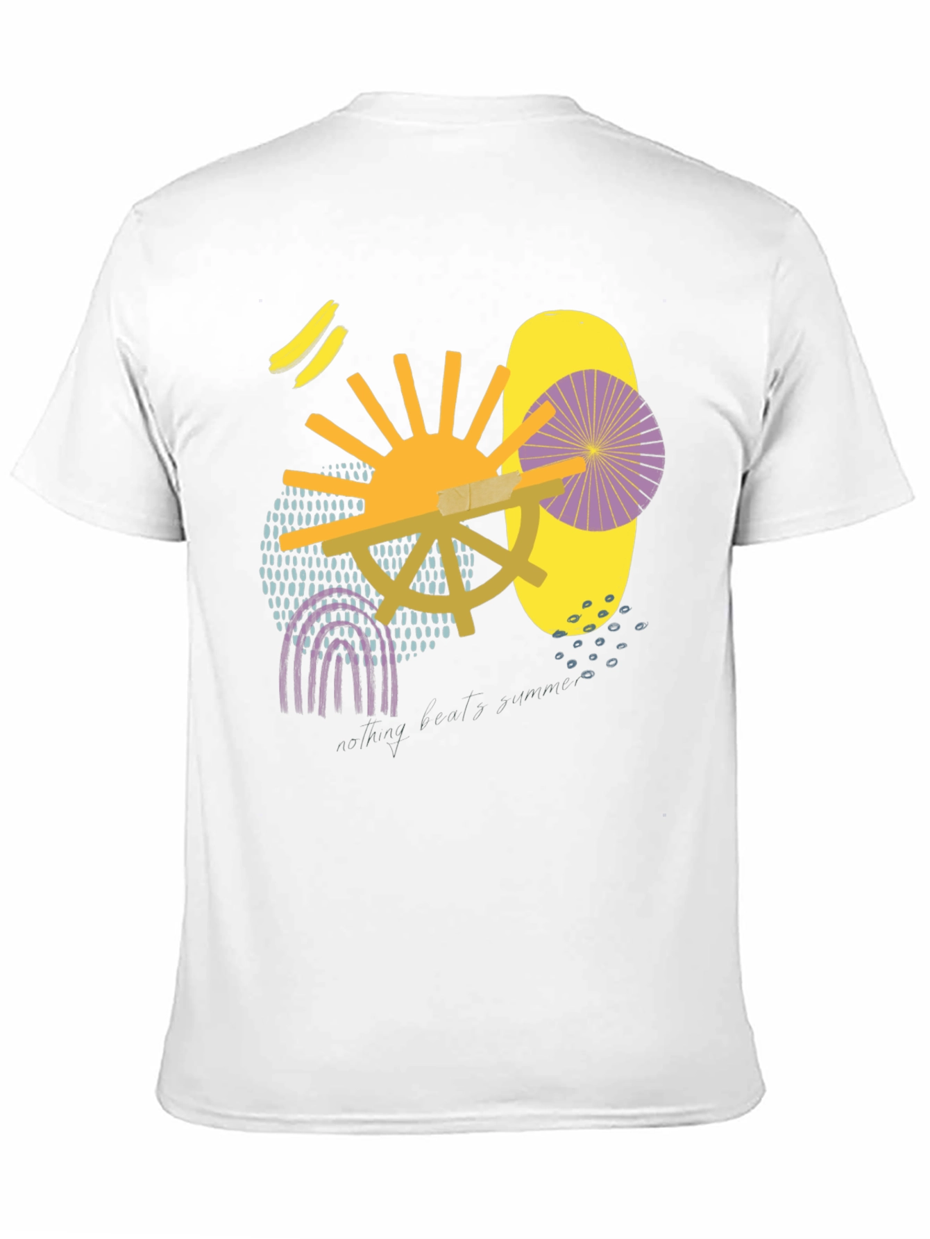 Abstract Art Black T-Shirt