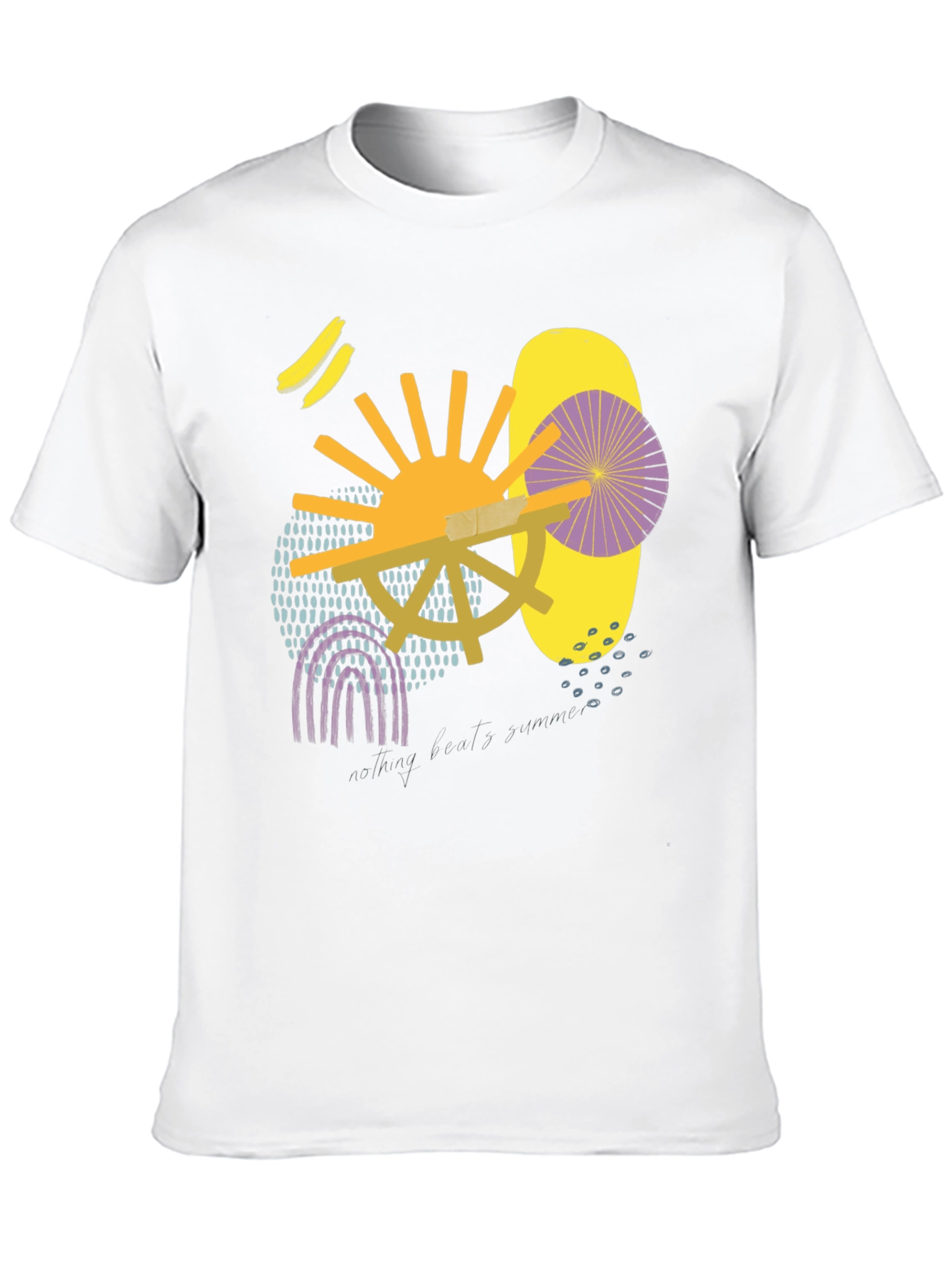 Abstract Art Black T-Shirt