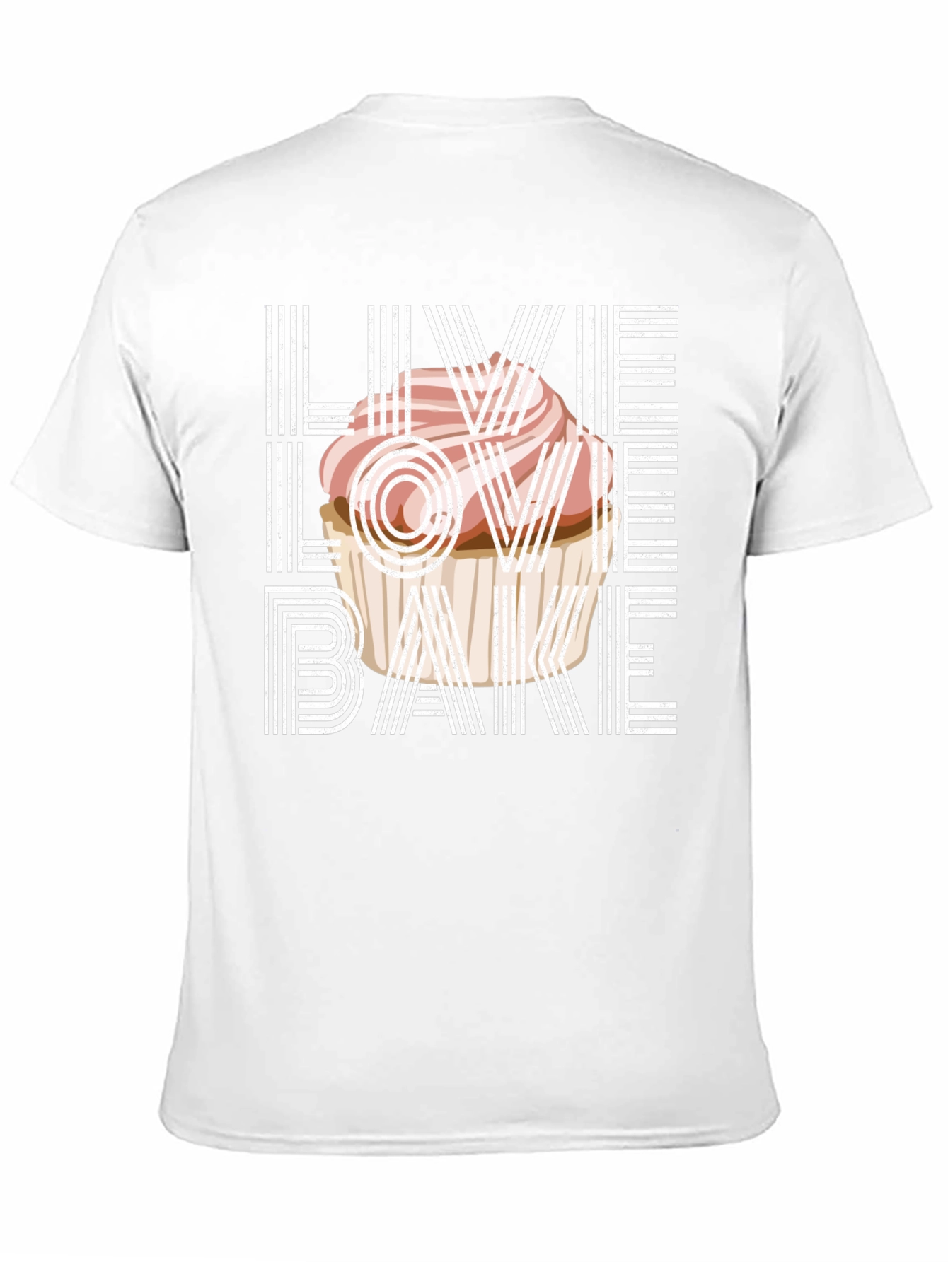 Live Love Bake Graphic T-Shirt
