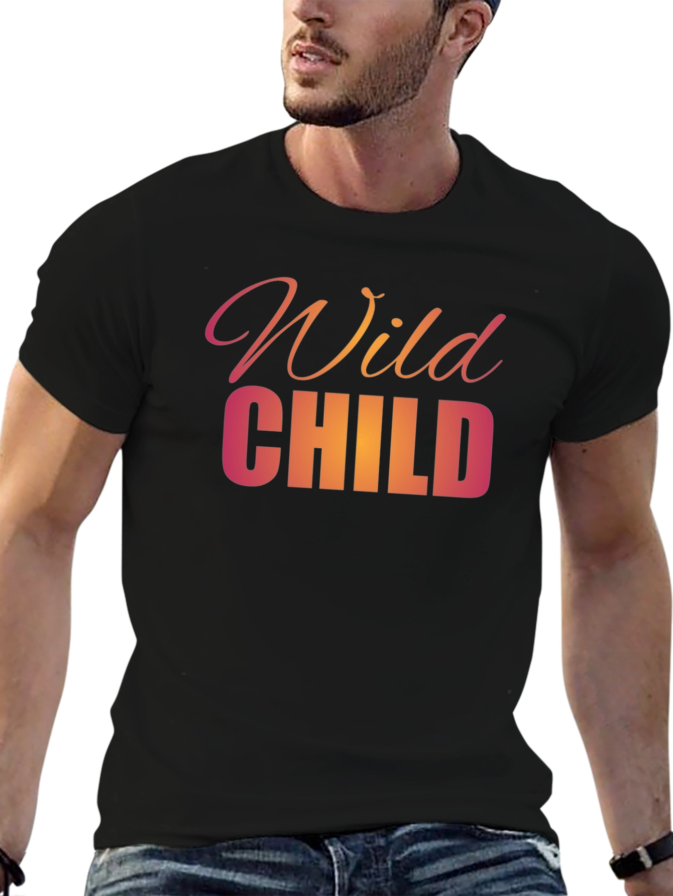 Wild Child Graphic Tee - Stylish Unisex T-Shirt