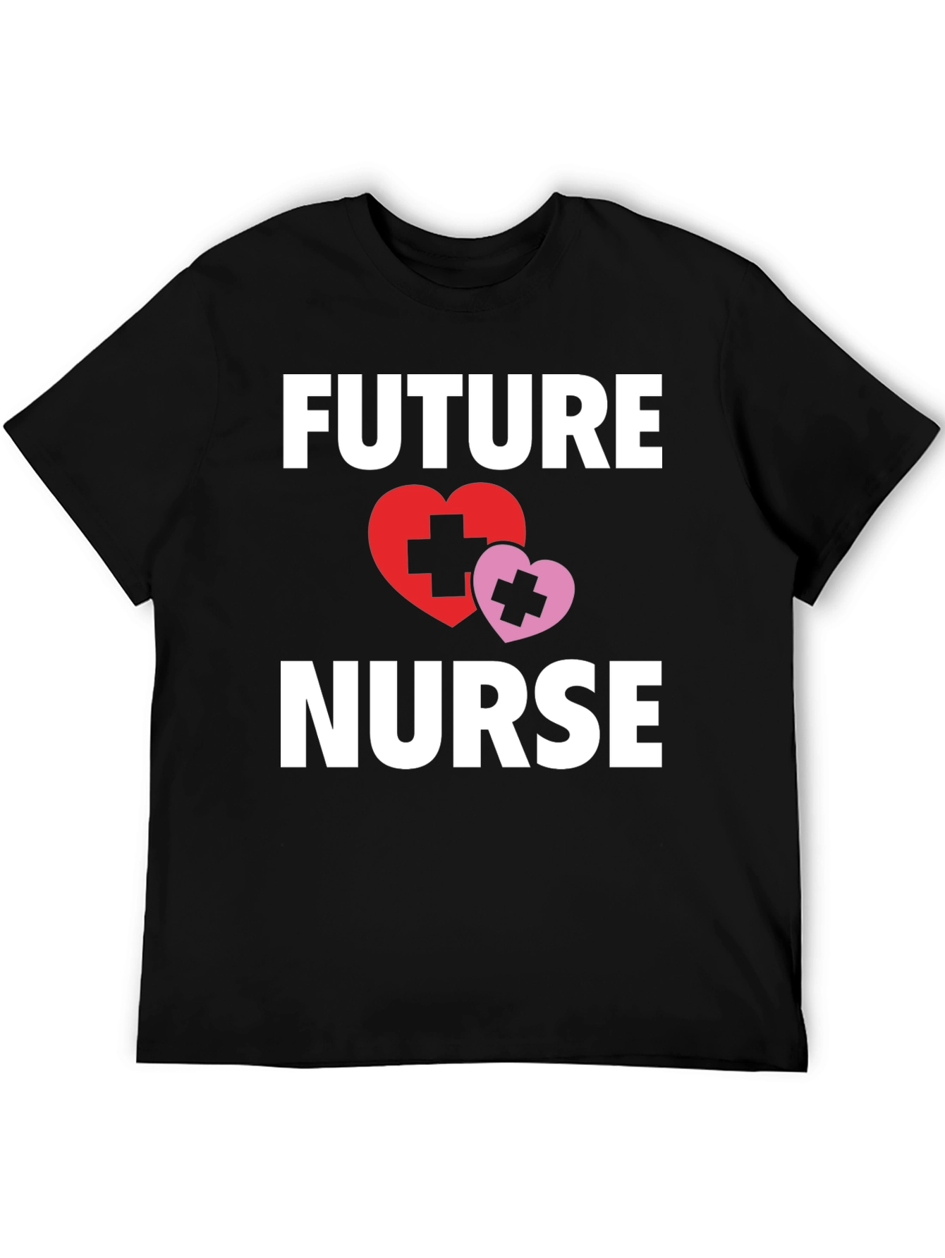 Future Nurse T-Shirt with Heart Graphic