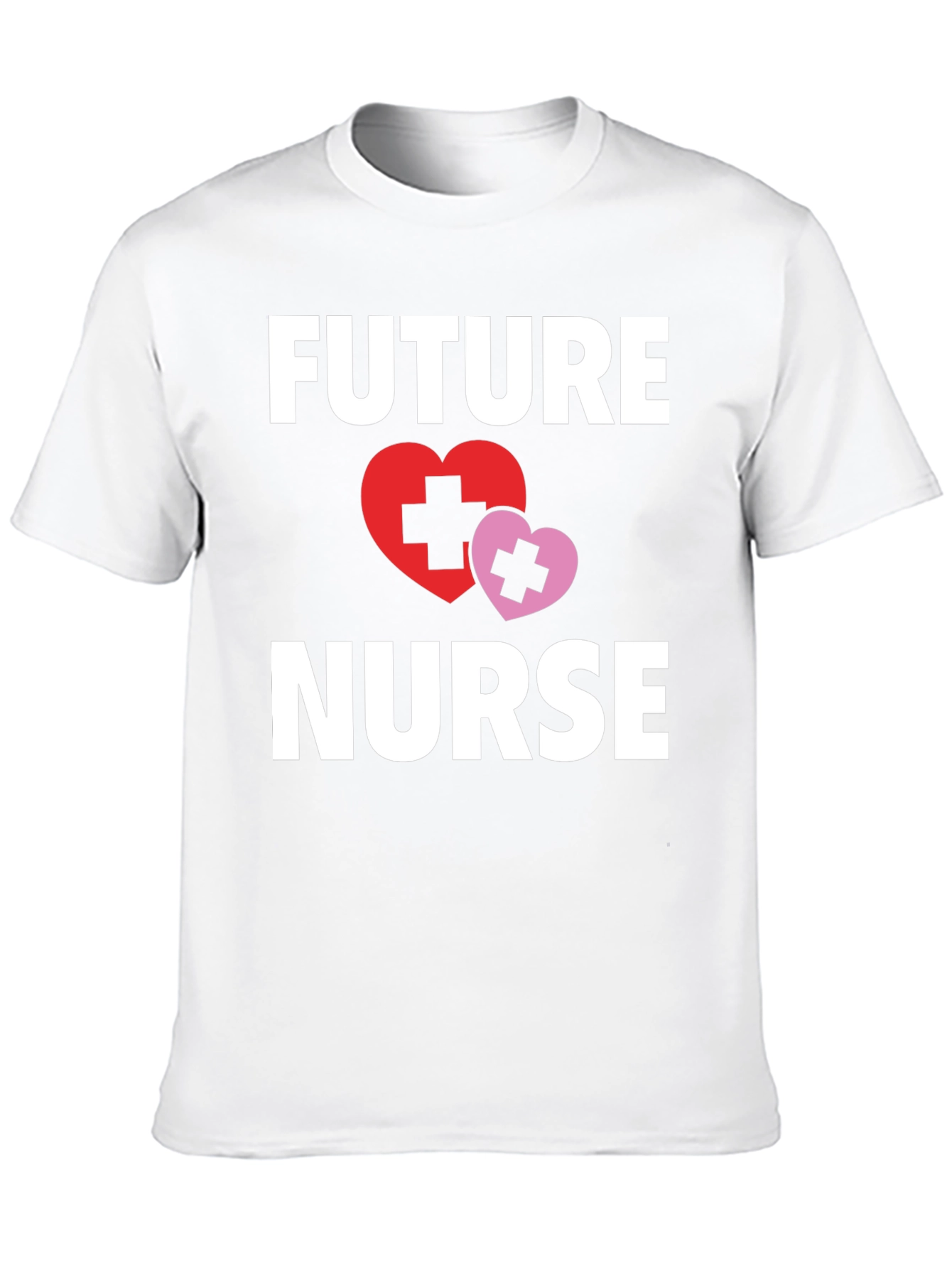 Future Nurse T-Shirt with Heart Graphic