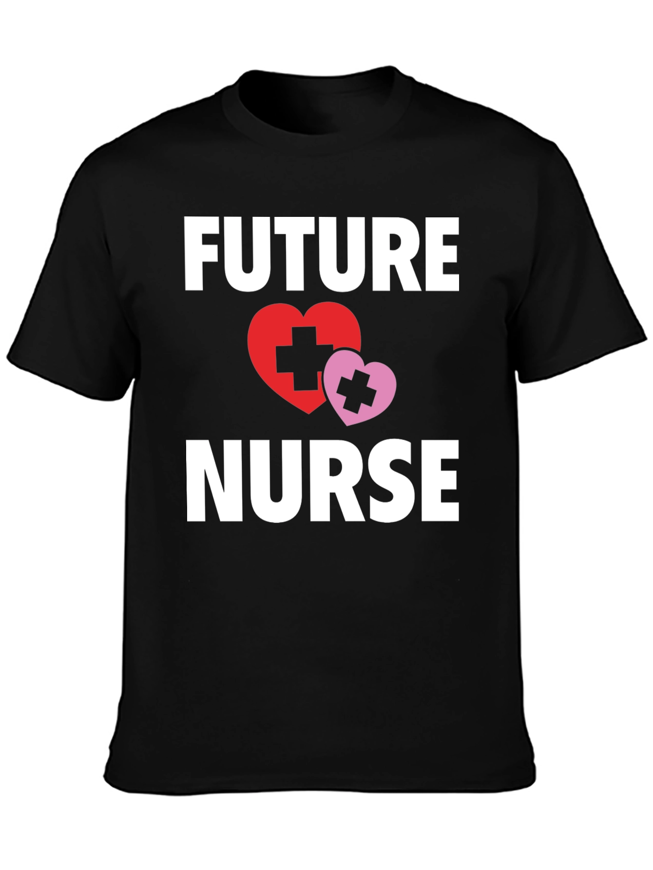 Future Nurse T-Shirt with Heart Graphic