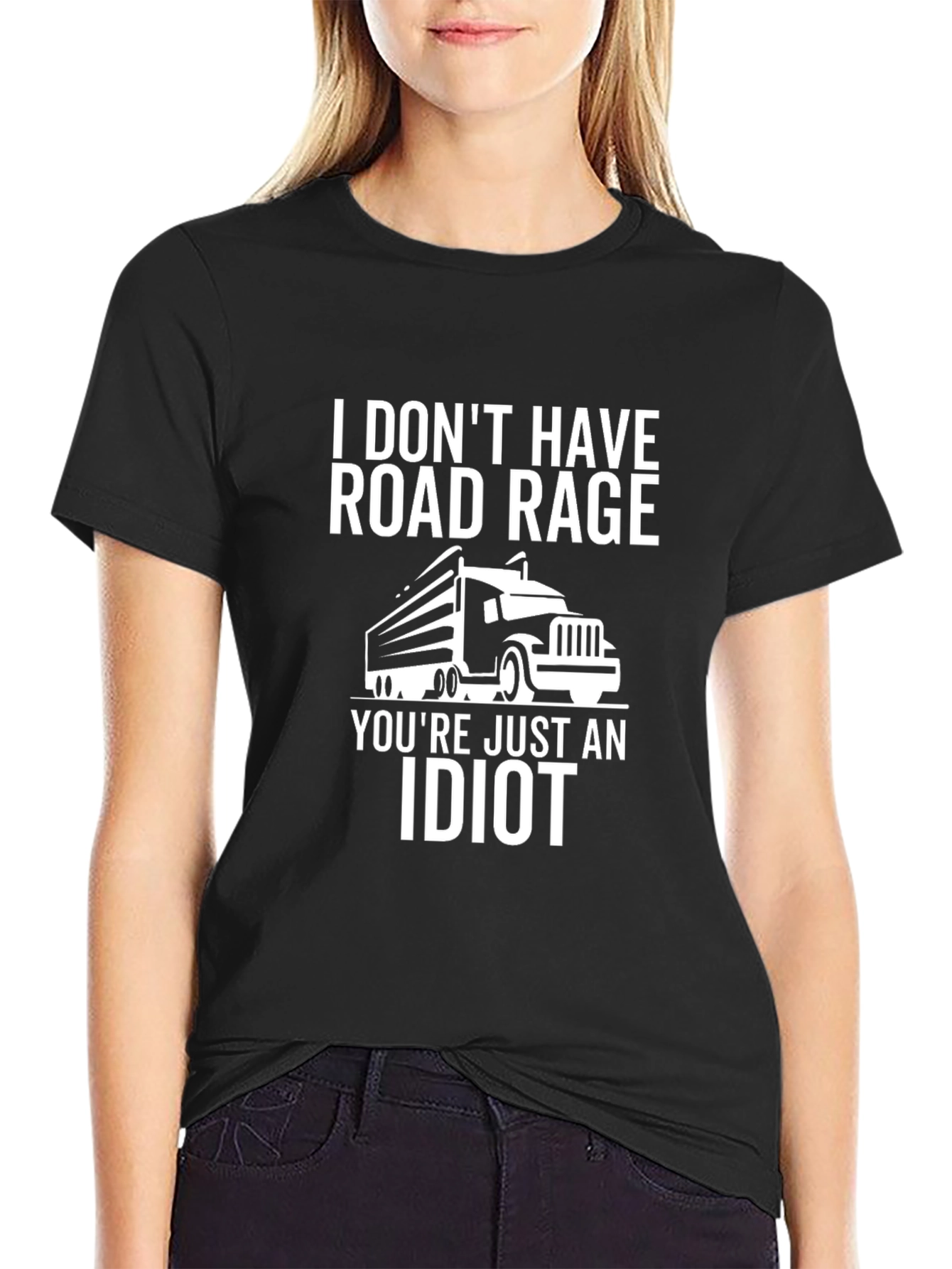 Road Rage Trucker Humor T-Shirt