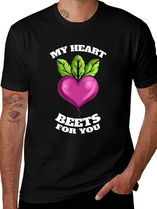 My Heart Beets For You T-Shirt Funny Pun Tee