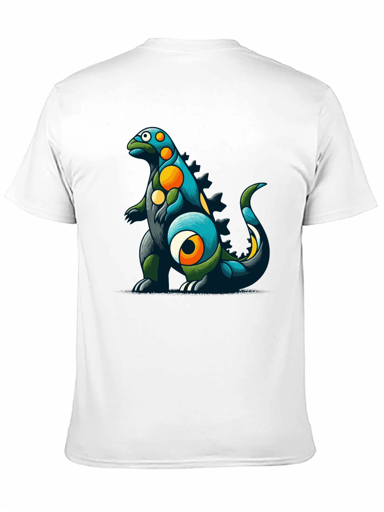 Dino Art Graphic Tee - Cool Creature Design