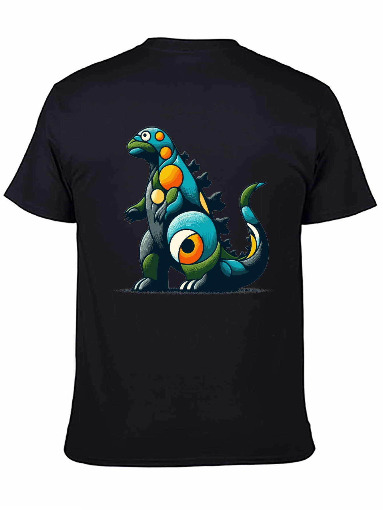 Dino Art Graphic Tee - Cool Creature Design