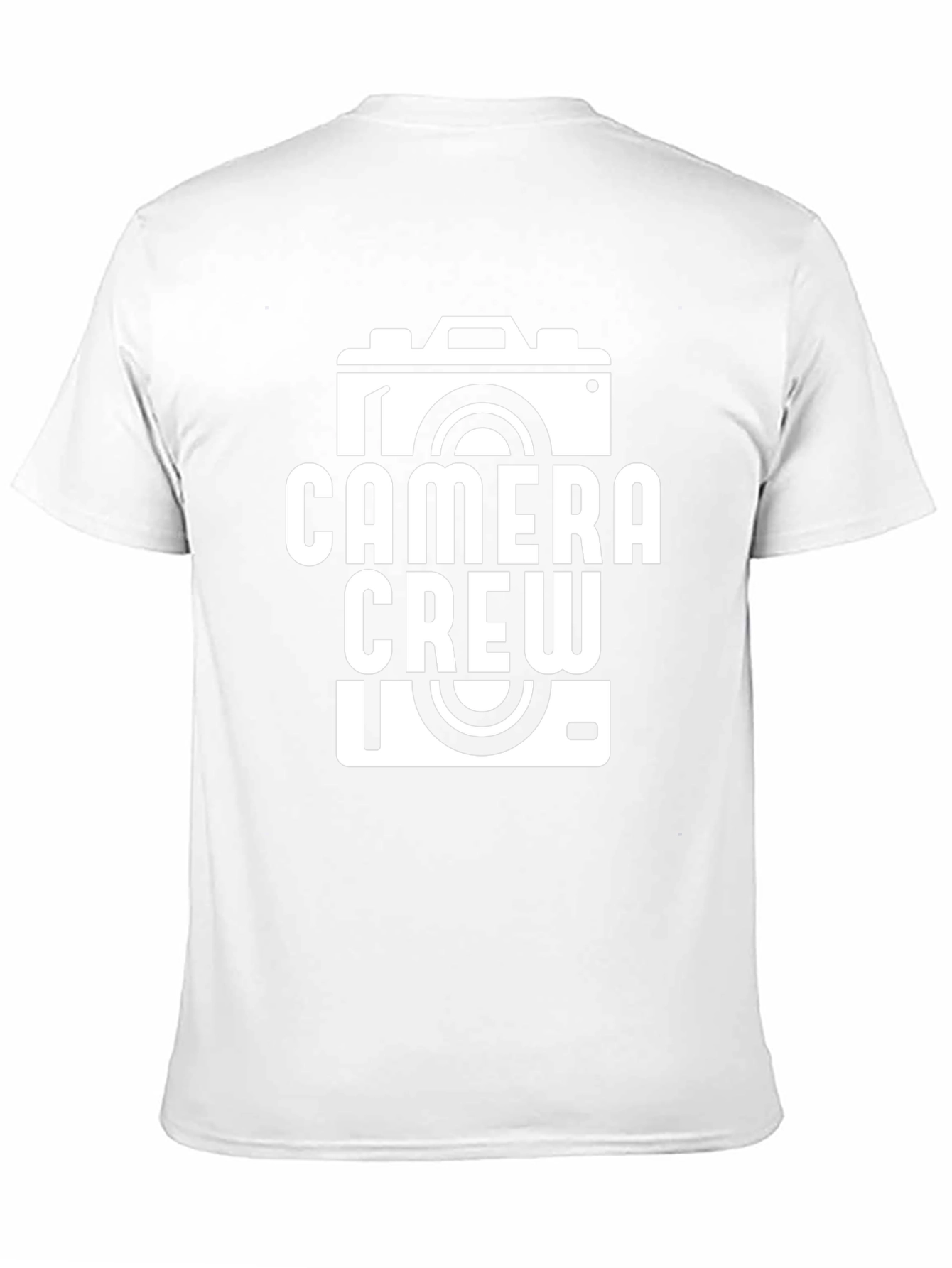 Camera Crew Graphic T-Shirt - Black