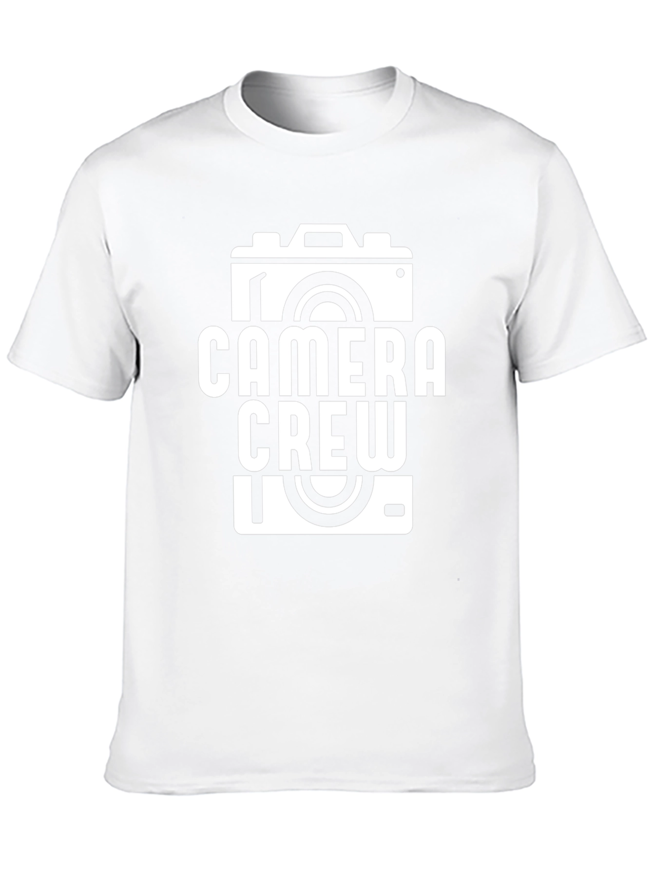 Camera Crew Graphic T-Shirt - Black