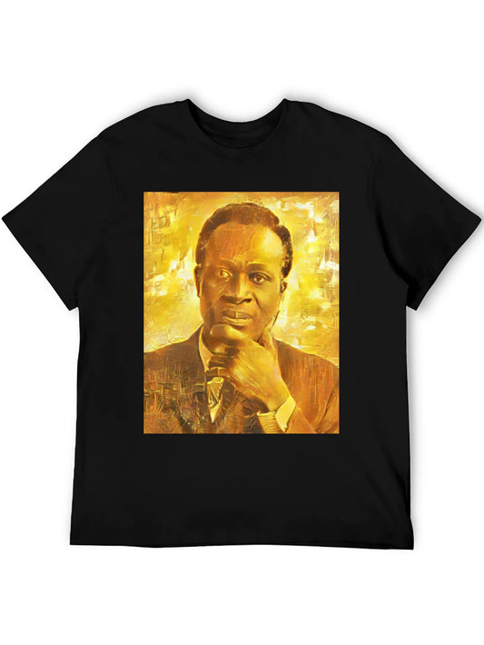 Kwame Nkrumah T-Shirt - Artistic Portrait