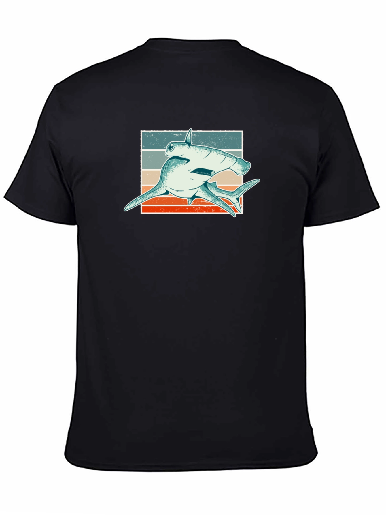 Hammerhead Shark Retro Graphic Tee