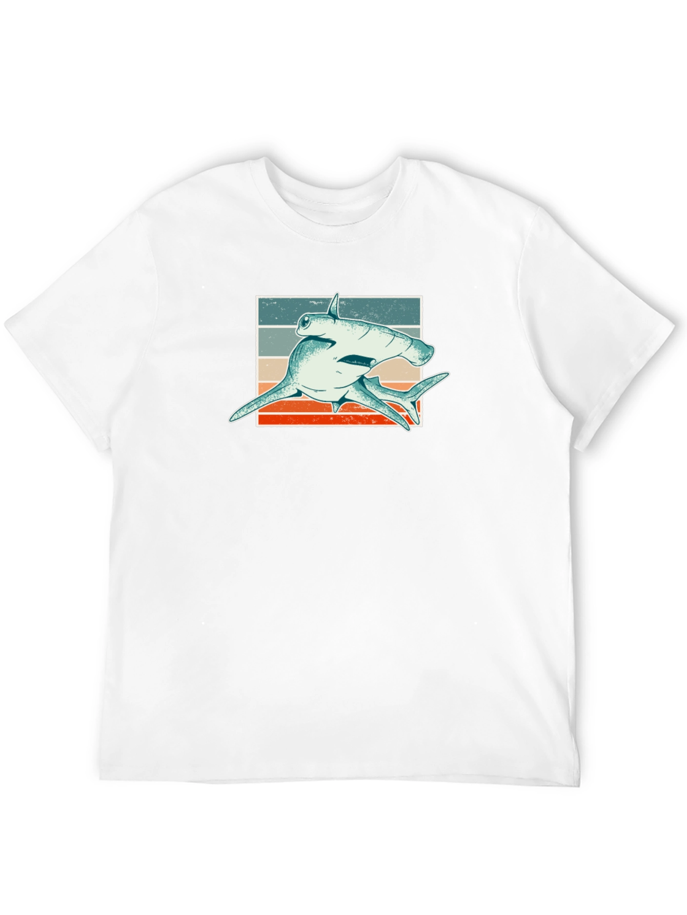 Hammerhead Shark Retro Graphic Tee
