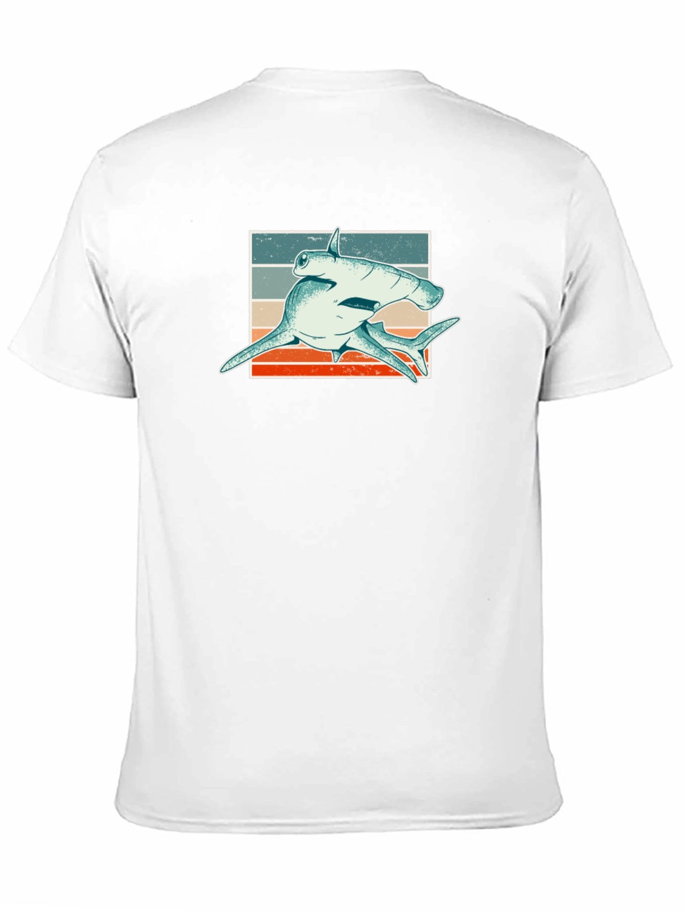 Hammerhead Shark Retro Graphic Tee