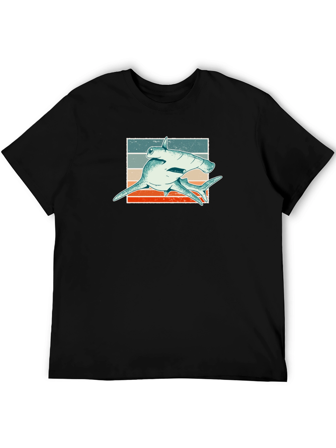Hammerhead Shark Retro Graphic Tee