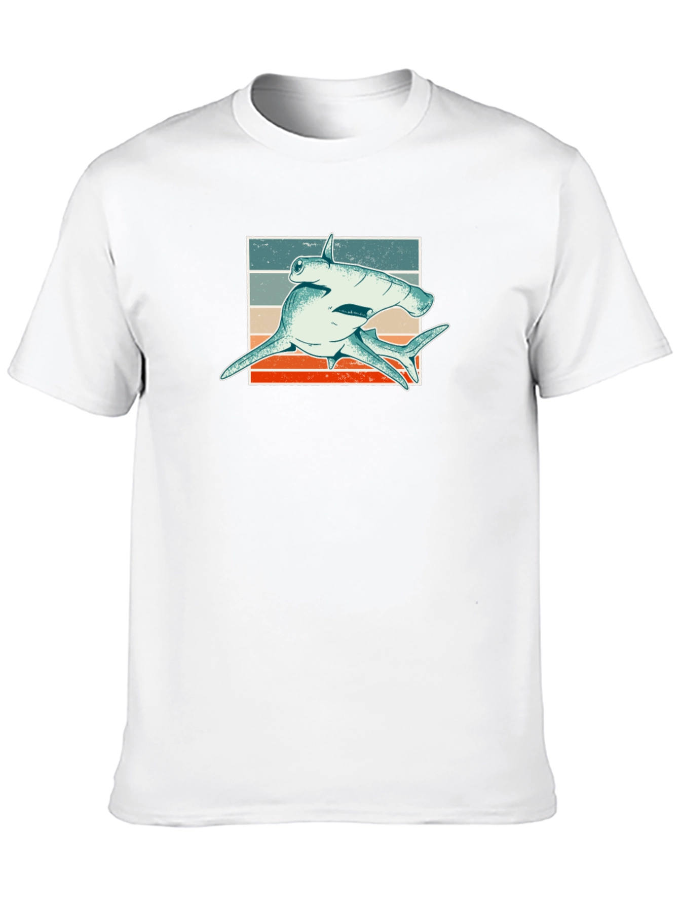 Hammerhead Shark Retro Graphic Tee