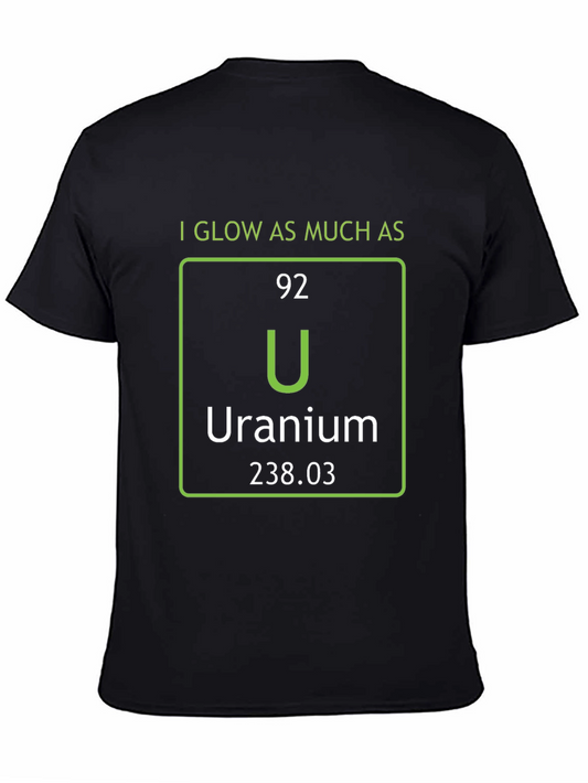 Uranium Periodic Table Glow T-Shirt