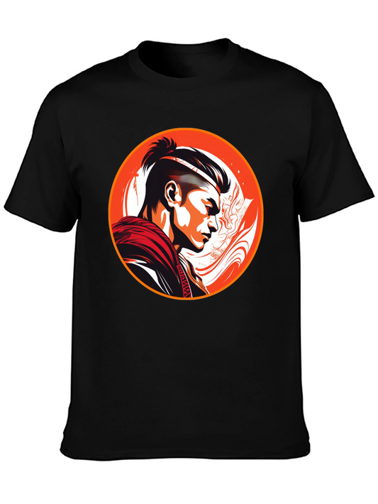 Samurai Warrior Graphic T-Shirt