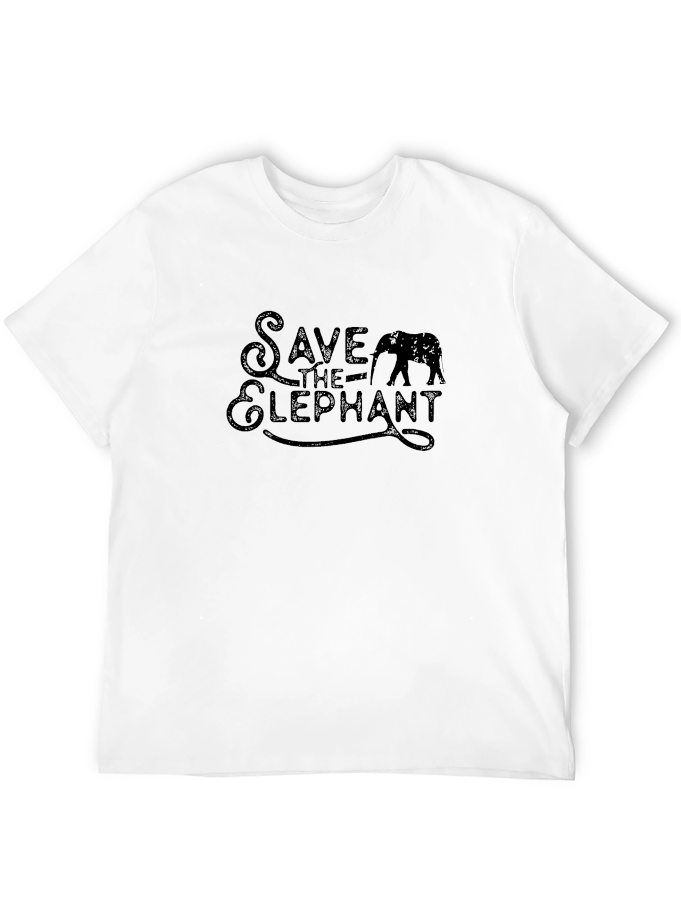 Save The Elephant Graphic Tee