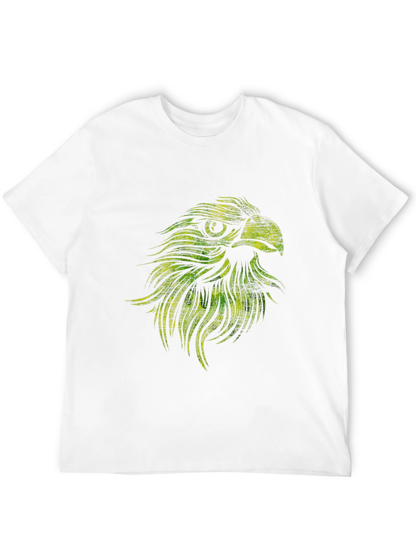 Eagle Graphic Print Black T-Shirt