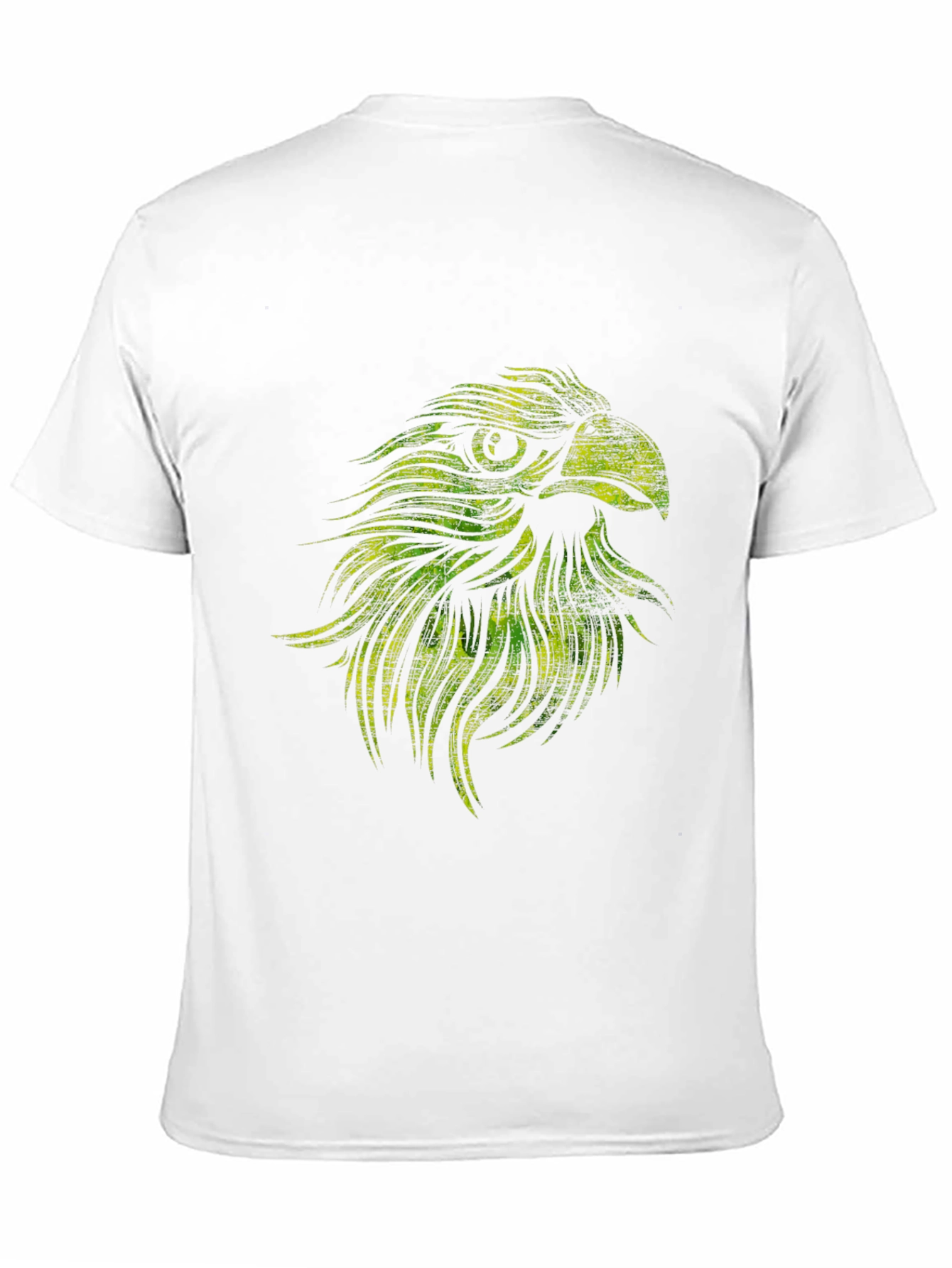 Eagle Graphic Print Black T-Shirt