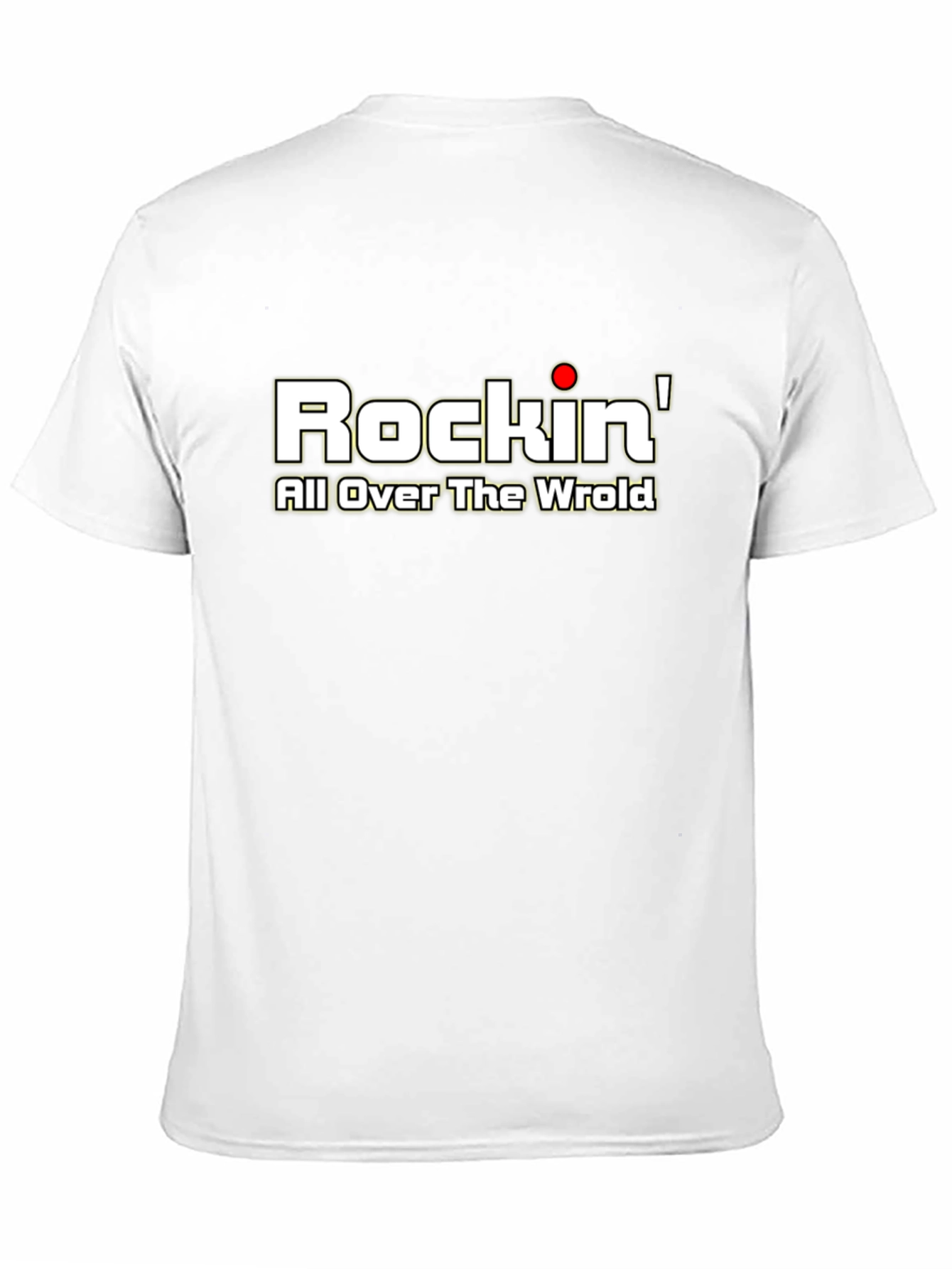 Rockin All Over the World Black T-Shirt