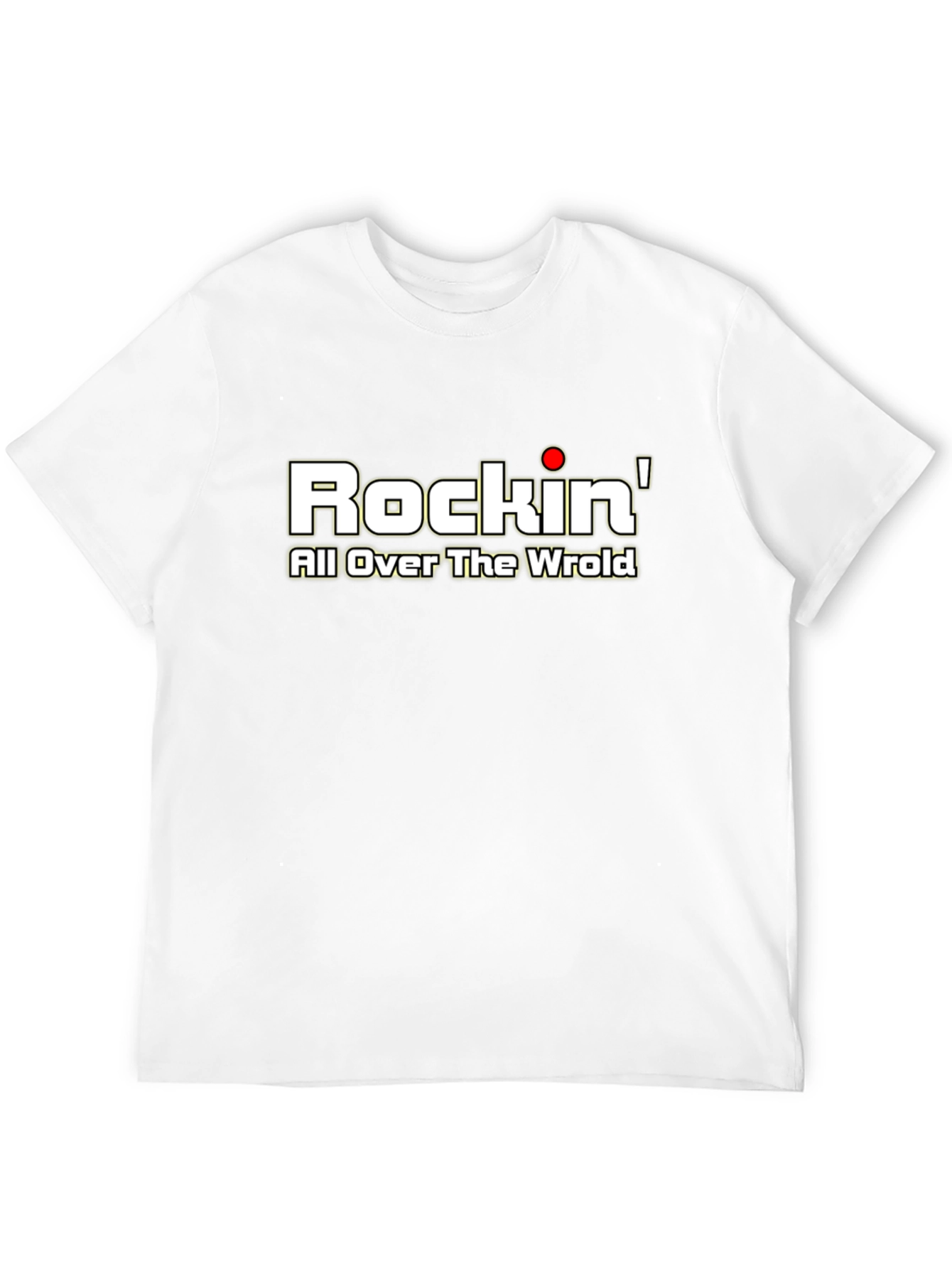 Rockin All Over the World Black T-Shirt